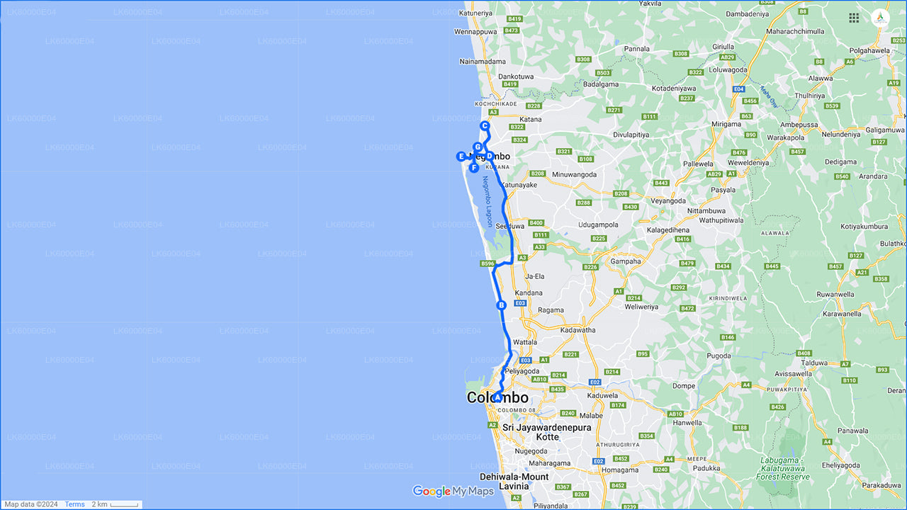 Colombo'dan Negombo Şehir Turu