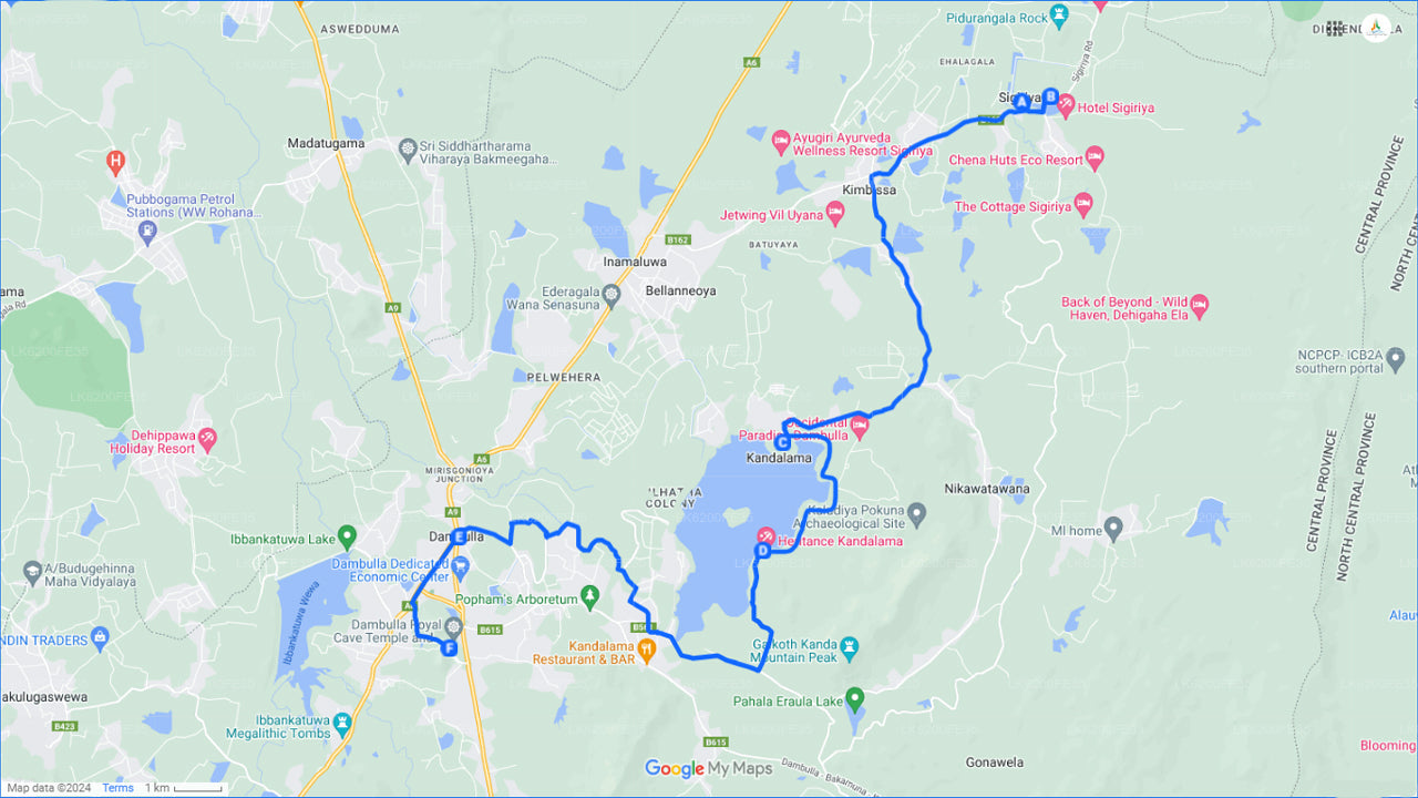 Sigiriya'dan Sıcak Hava Balonu Turu