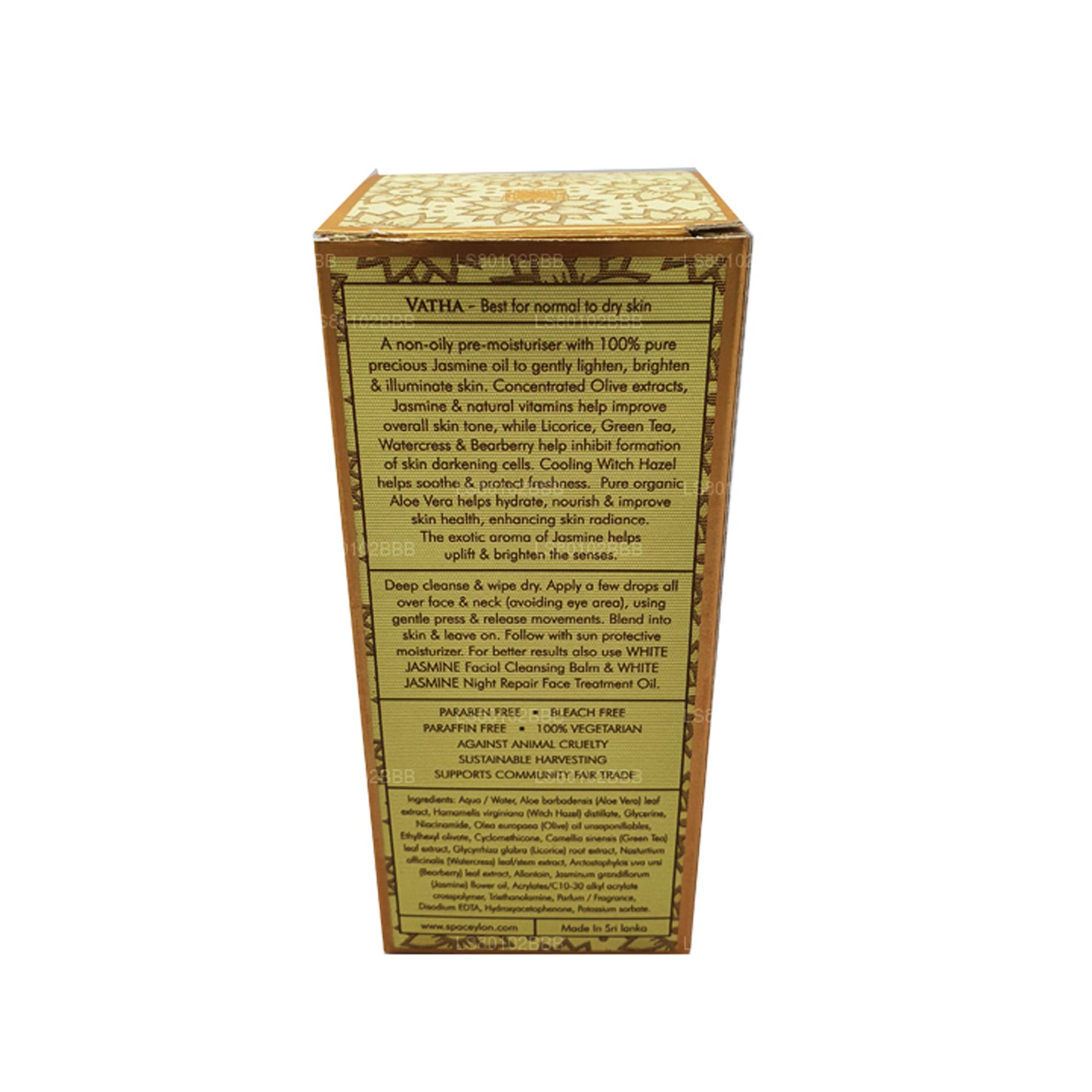 Spa Seylan Beyaz Yasemin Günü Nemlendirici Serum (50ml)