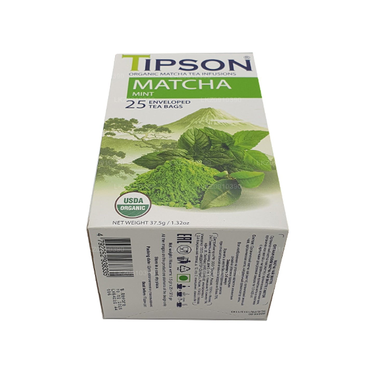 Tipson Çay Organik Matcha ve Nane (37.5g)