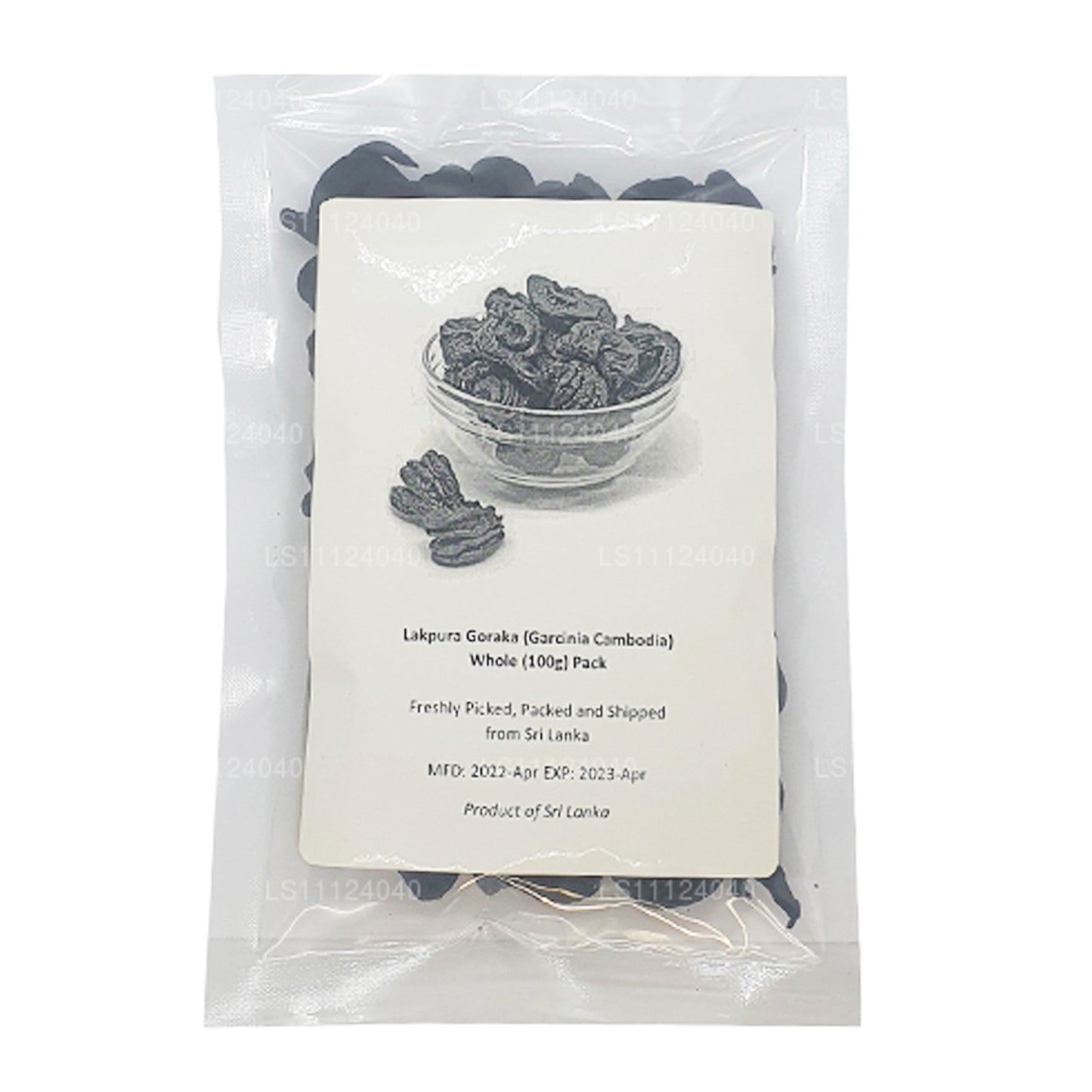 Lakpura Goraka (Garcinia Cambodia) Bütün Paket