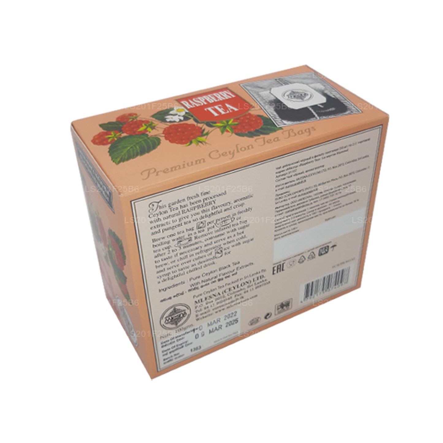 Mlesna Ahududu Çayı (100g) 50 Çay Poşeti