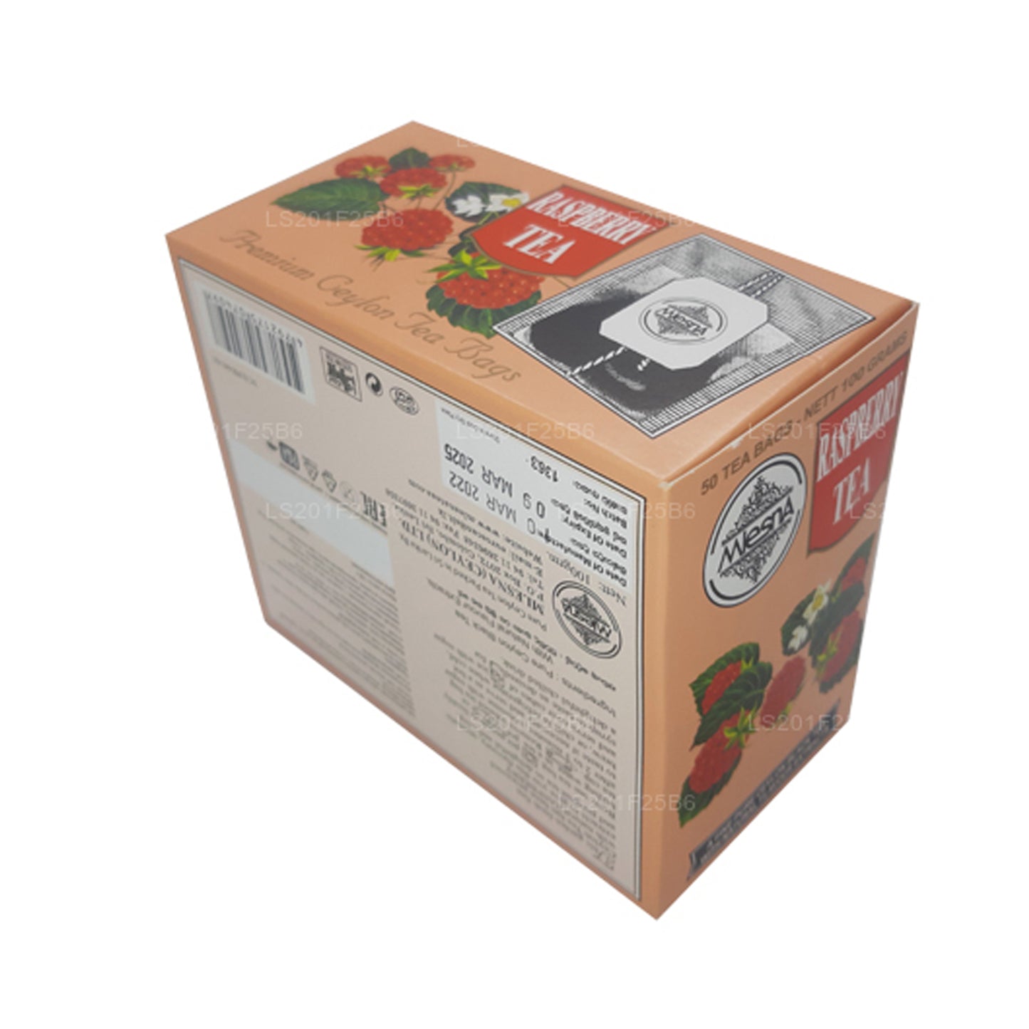 Mlesna Ahududu Çayı (100g) 50 Çay Poşeti