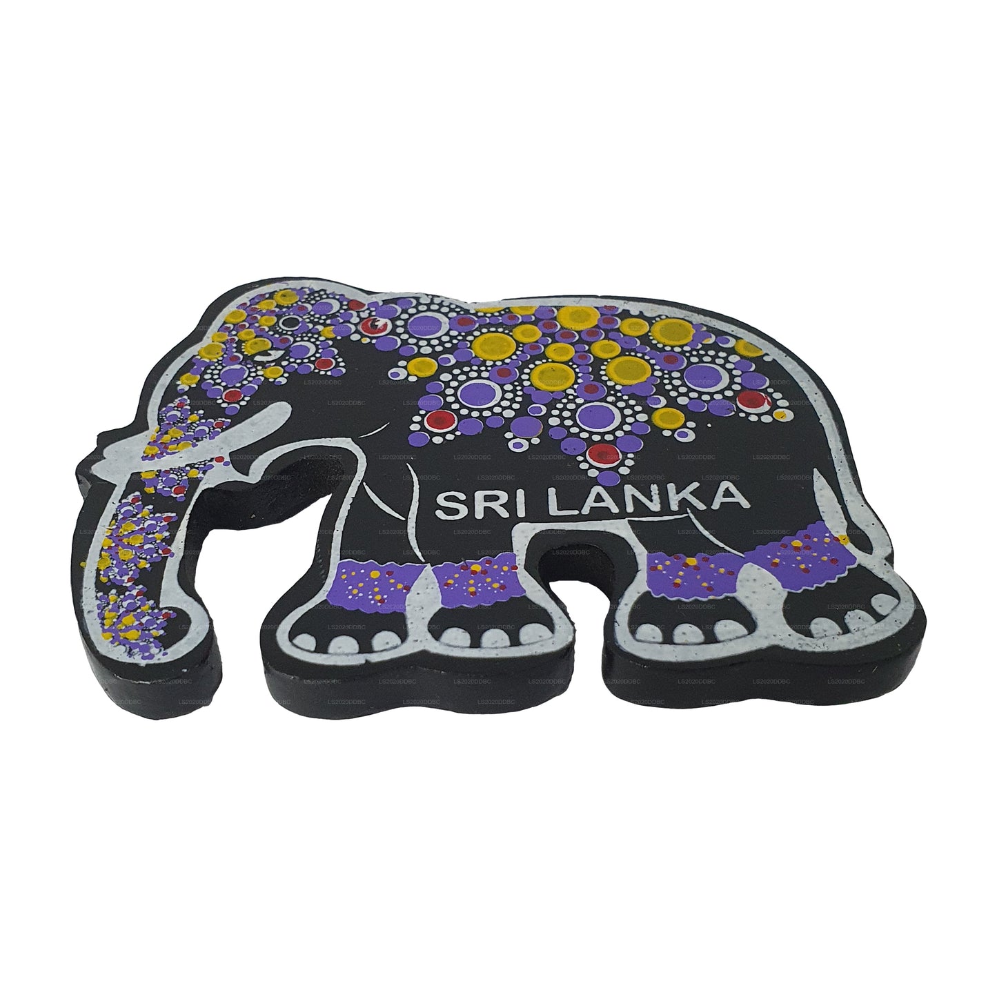 Sri Lanka Geleneksel Kandy Fil Buzdolabı Mıknatısı