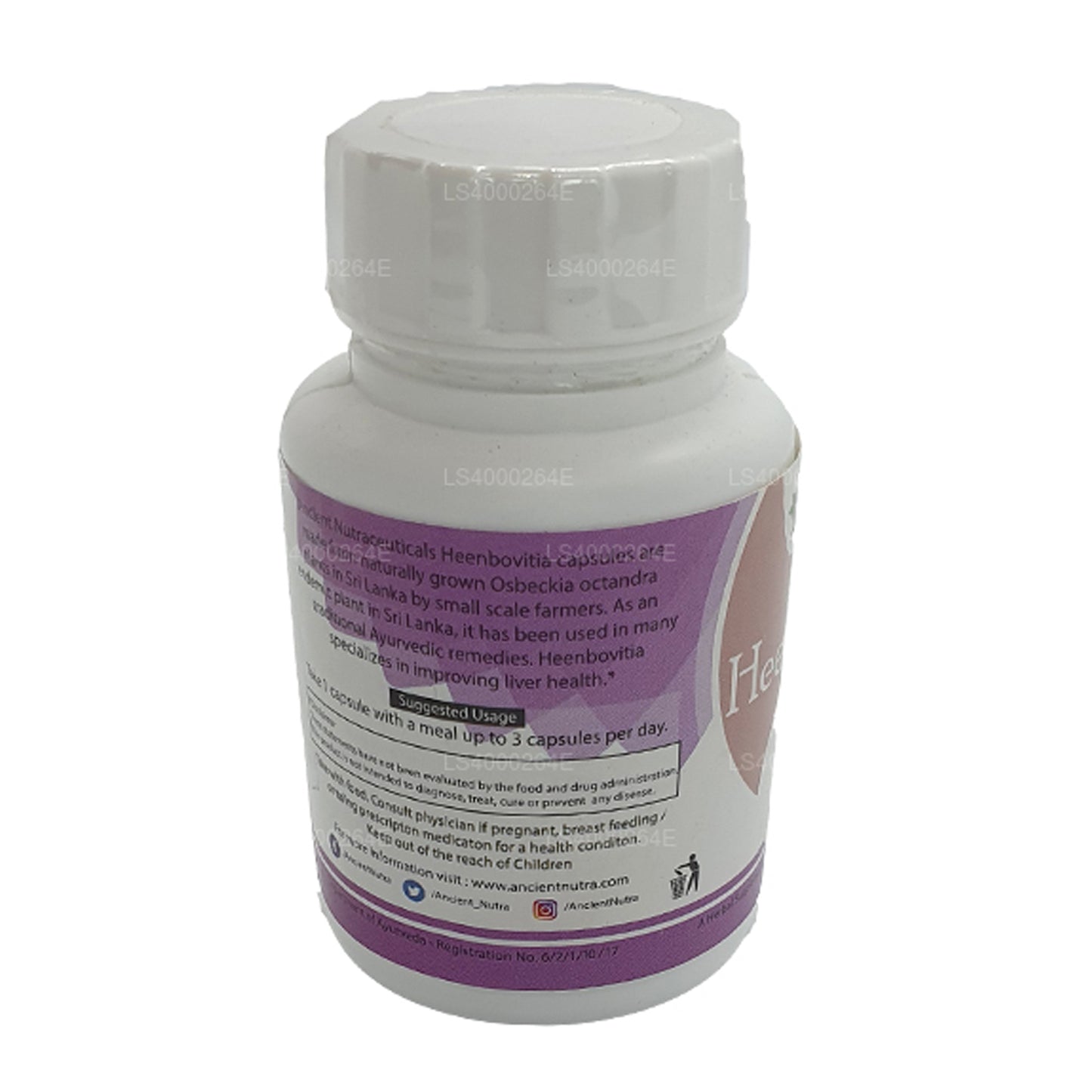 Antik Nutrasötikler Organik Heen Bovitiya (60g x 650mg Sebze Kapsülleri)