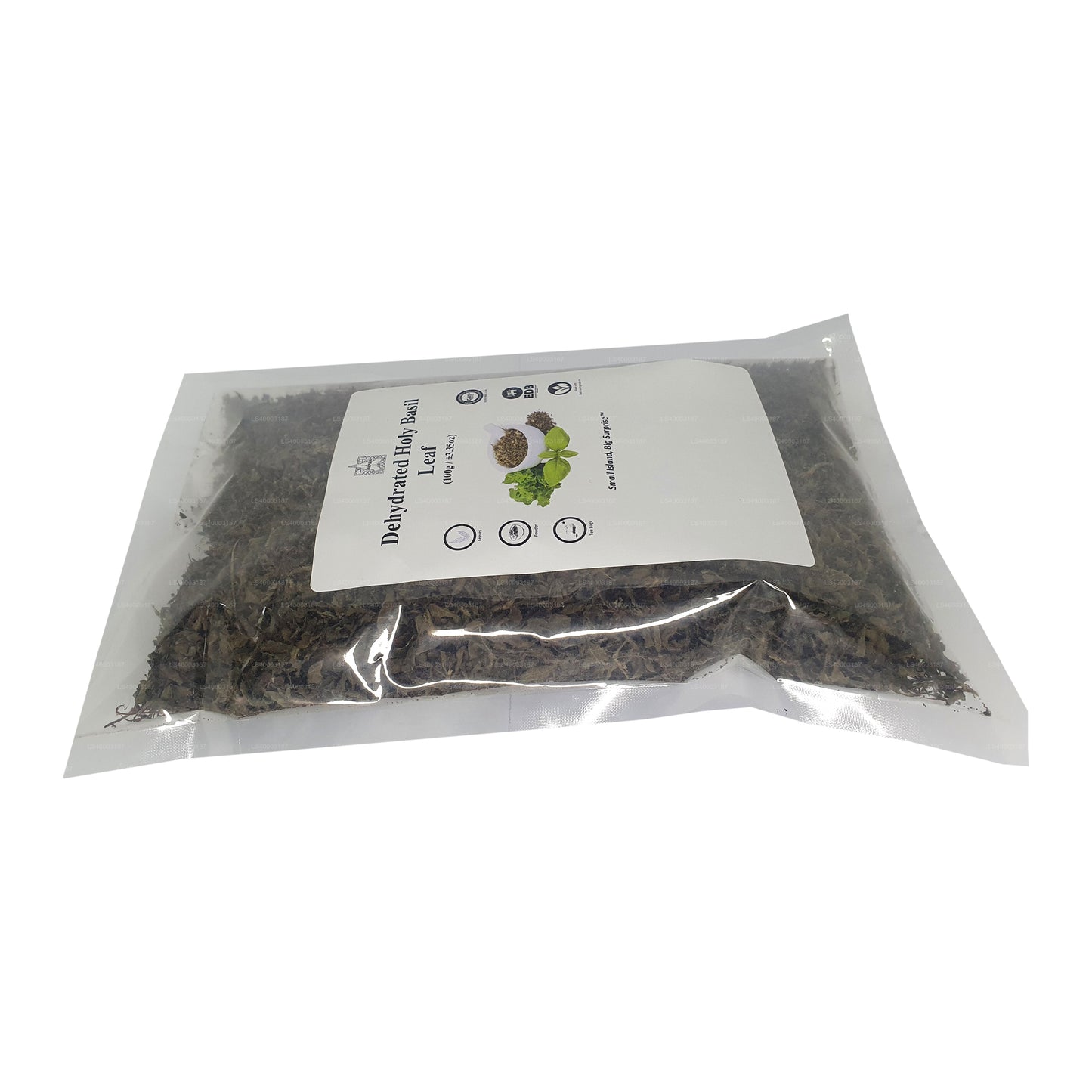 Lakpura Kurutulmuş Kutsal Fesleğen Tulsi Yaprakları