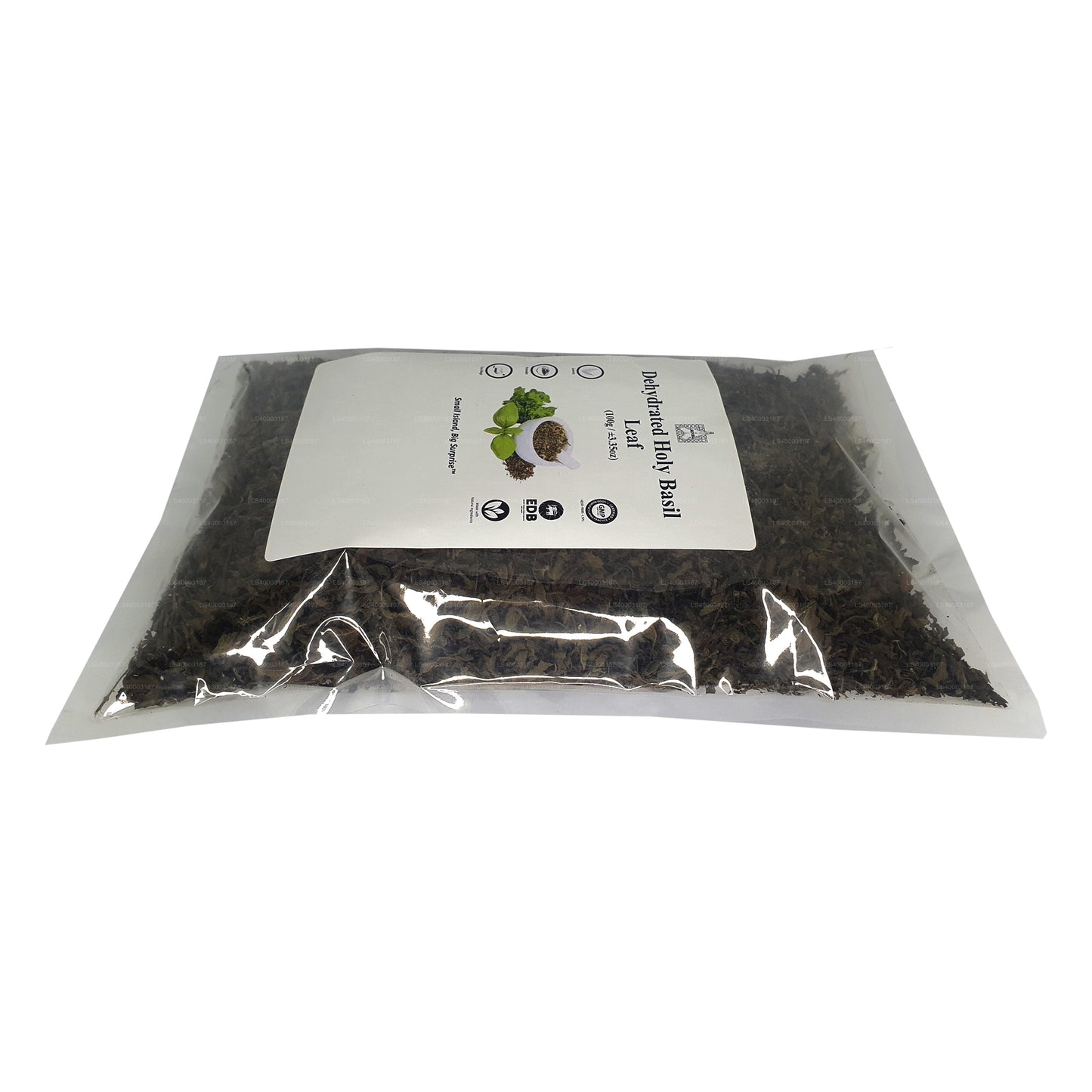 Lakpura Kurutulmuş Kutsal Fesleğen Tulsi Yaprakları