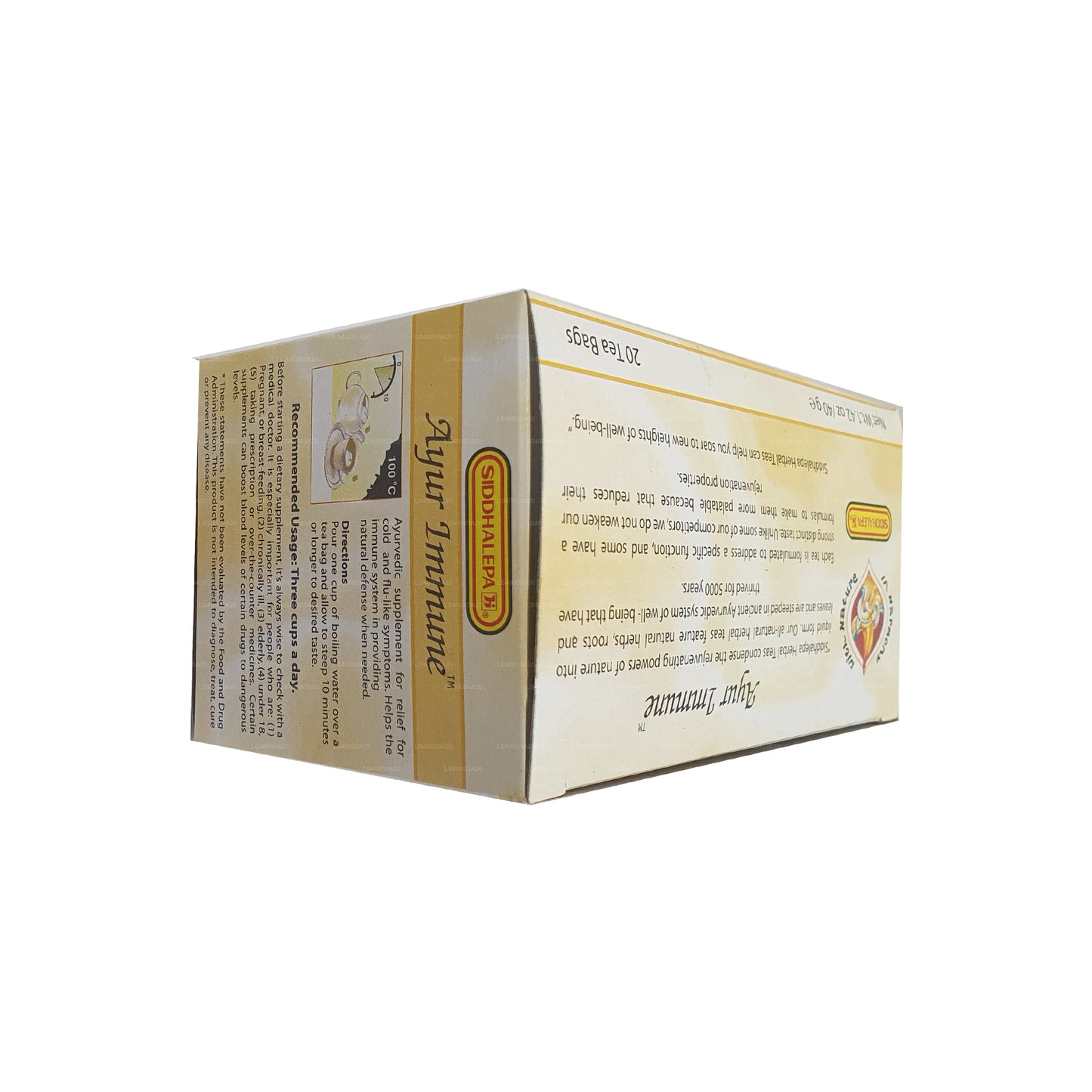 Siddhalepa Ayur Bağışıklık Çayı (40g)