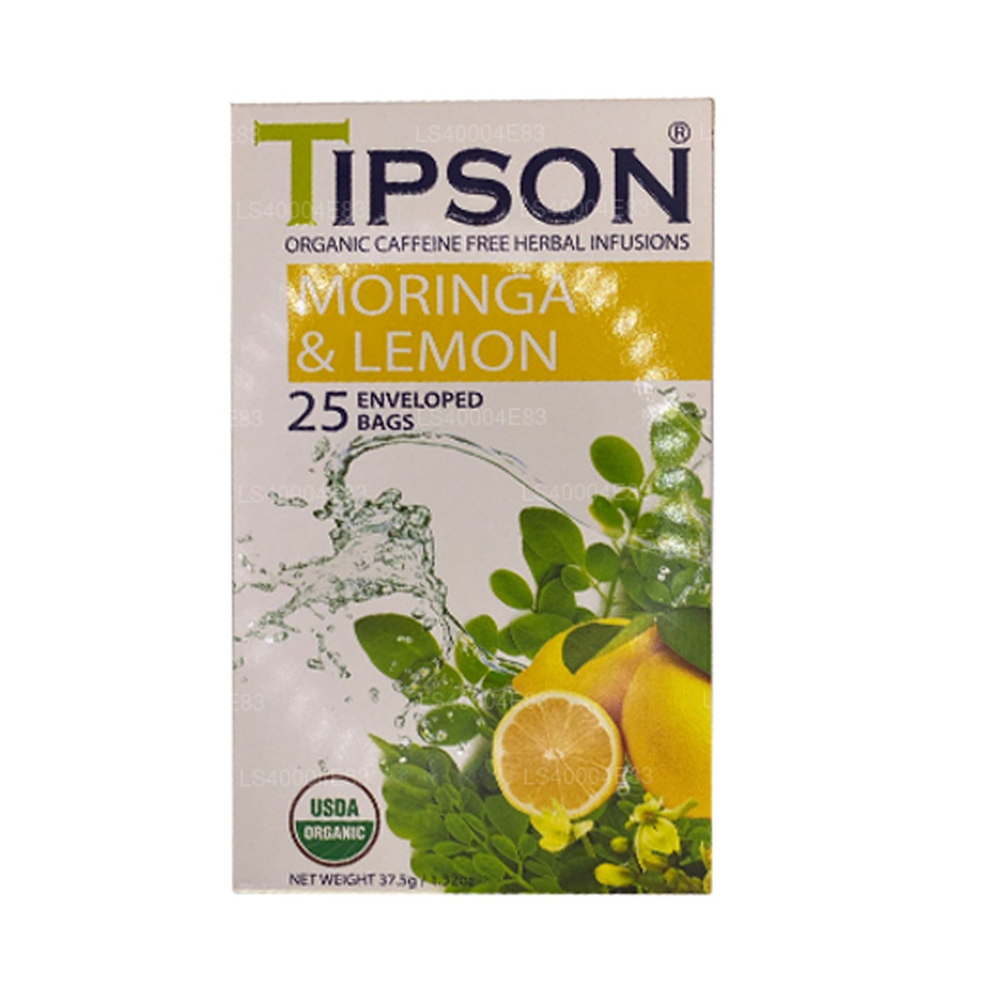 Tipson Moringa Ve Limon Çayı (37.5g) 25 Poşet Çay