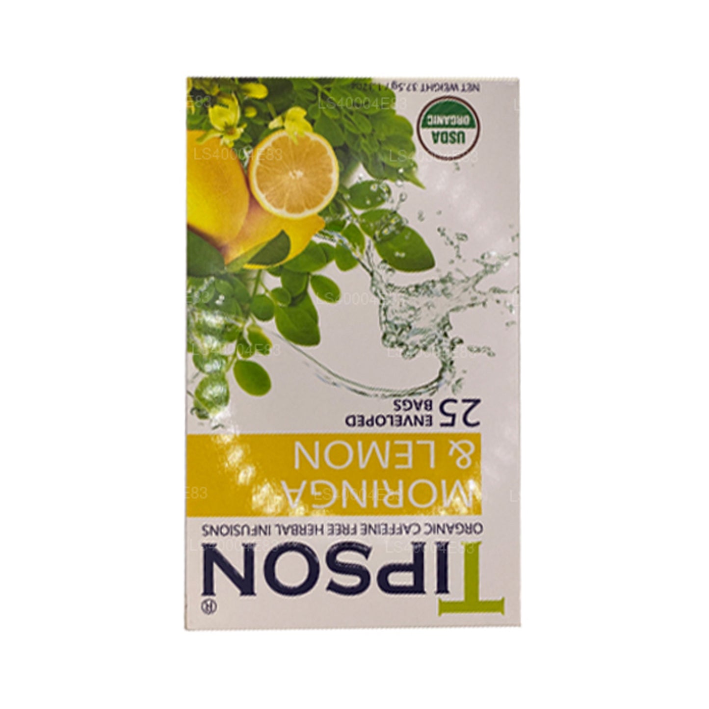 Tipson Moringa Ve Limon Çayı (37.5g) 25 Poşet Çay