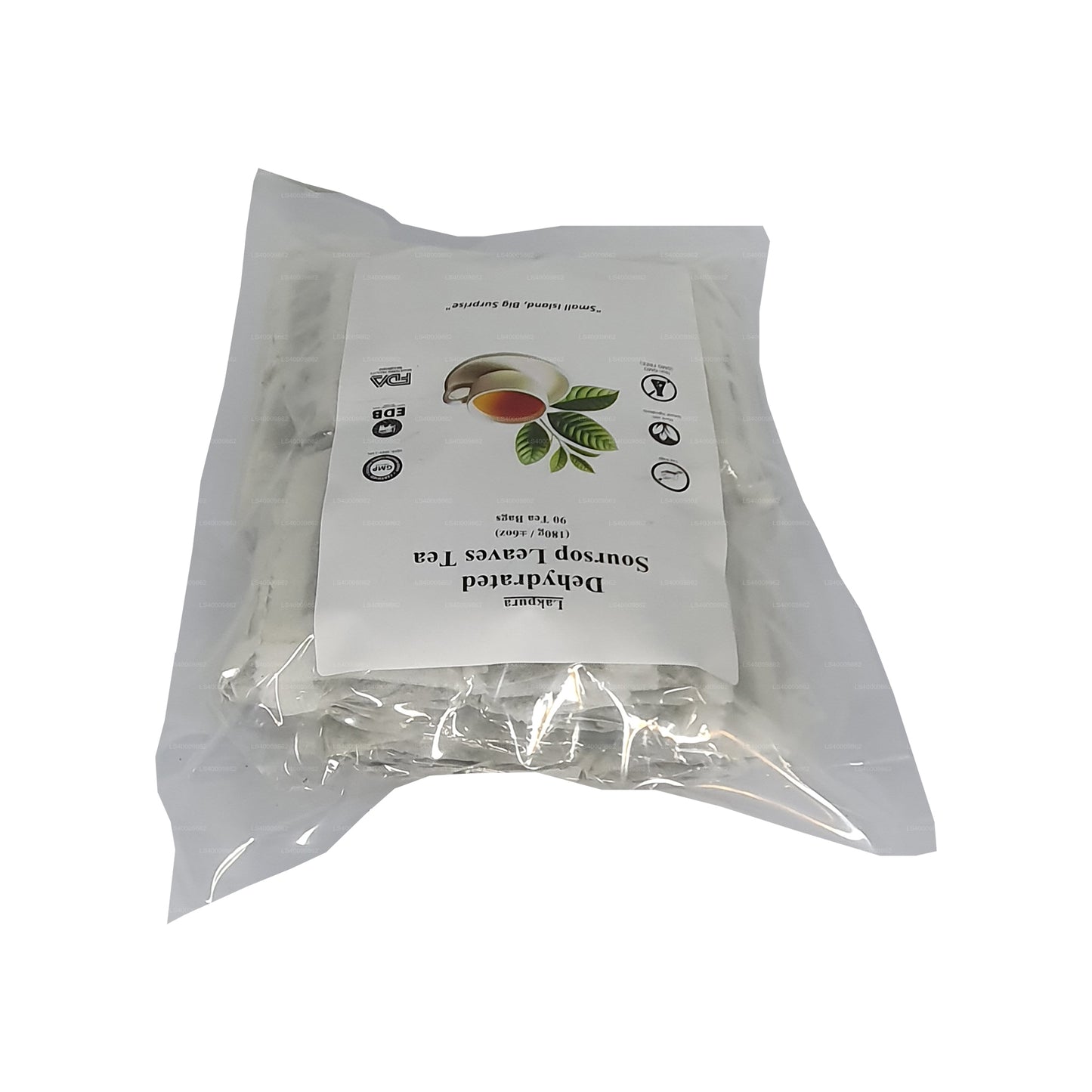 Lakpura Kurutulmuş Soursop (Guanabana, Graviola, Guyabano) Çay Poşetleri