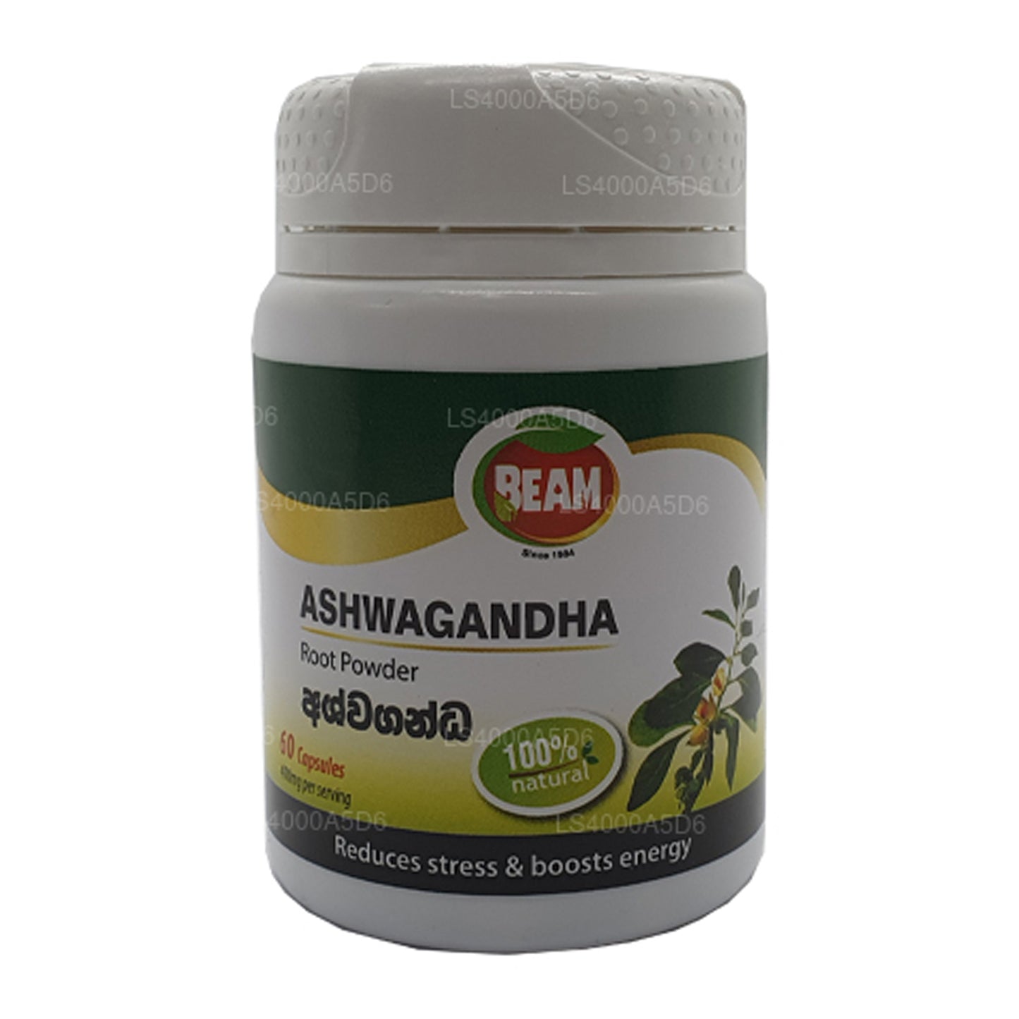 BeAM Ashwagandha Kapsülleri (60 Kapaklı)