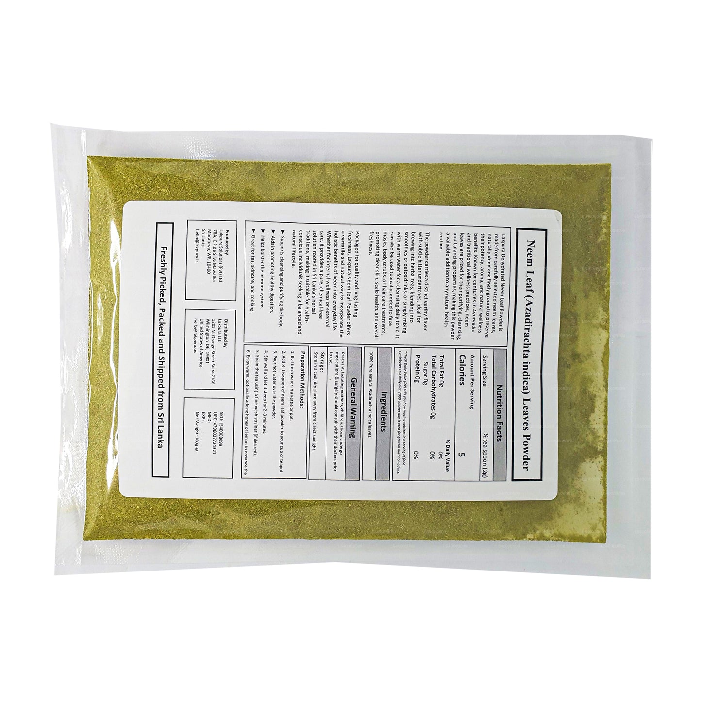 Lakpura Neem Tozu (100g)