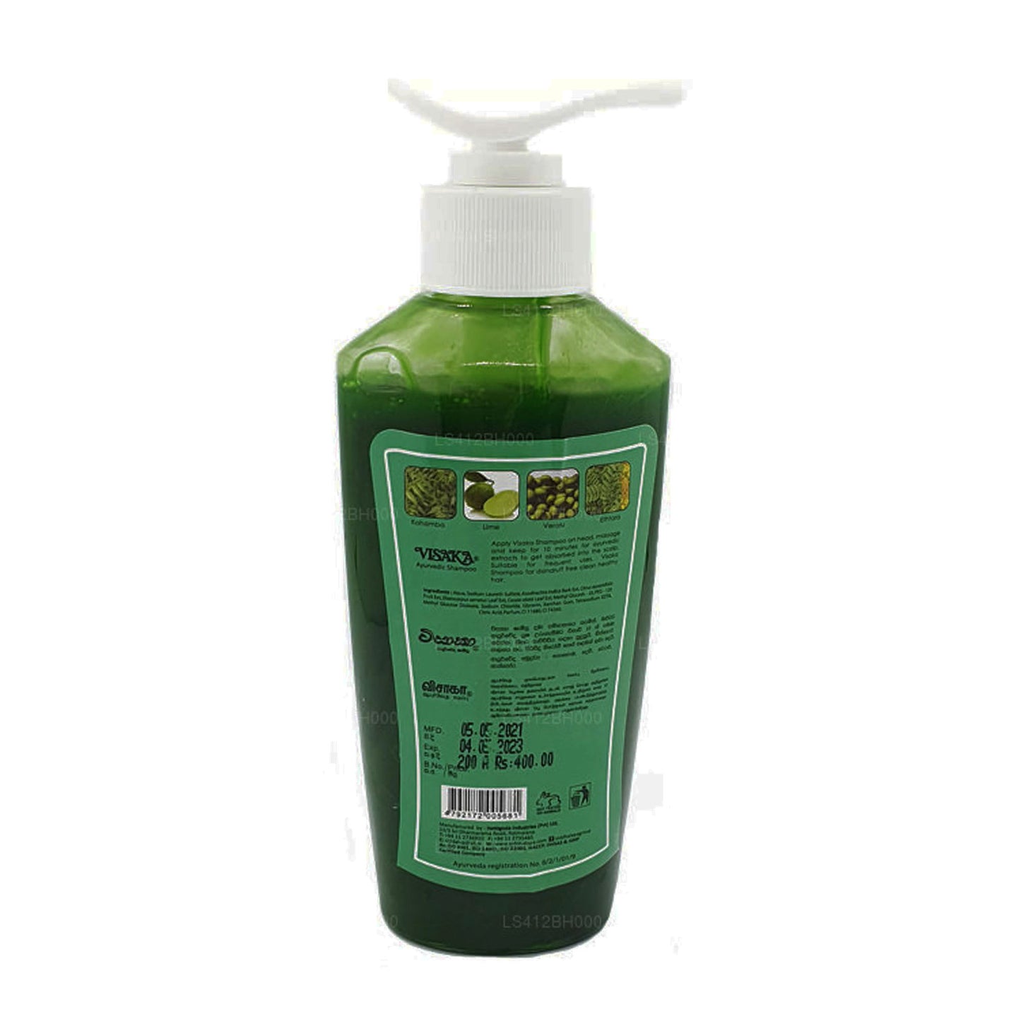 Siddhalepa Visaka Ayurveda Şampuanı (100ml)