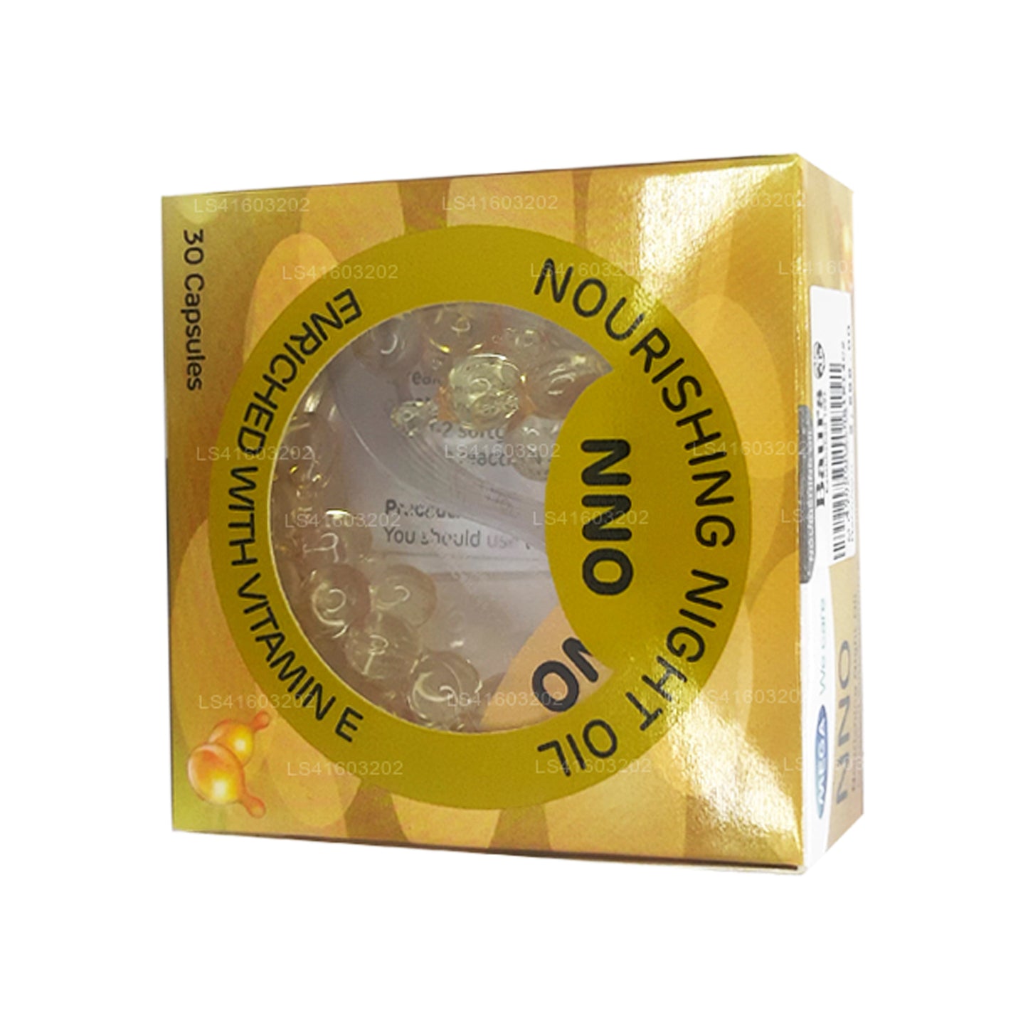 E Vitamini ve Jojoba Yağı ile NNO Besleyici Gece Yağı (30 Kapak)