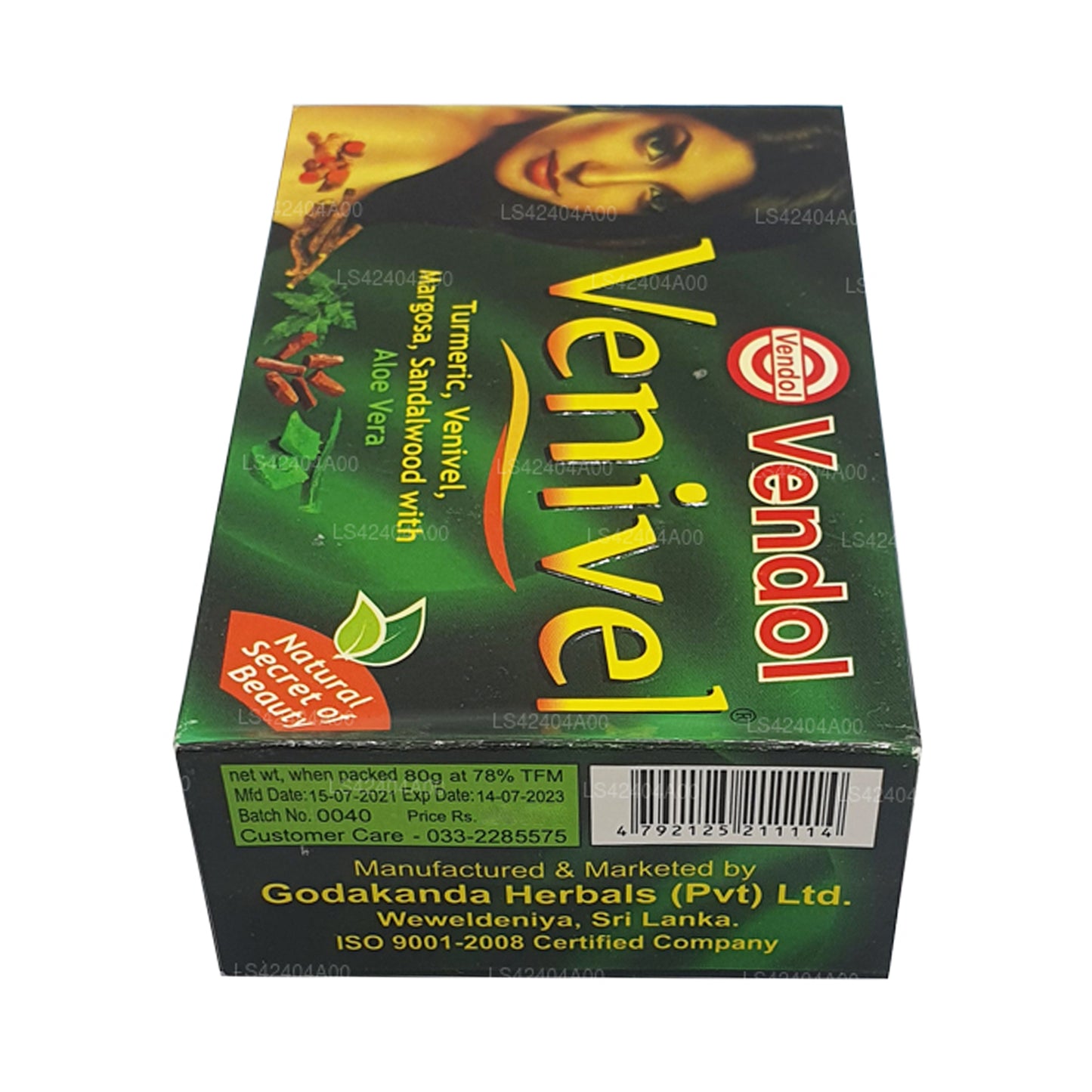 Vendol Venivel Bitkisel Sabun (80g)