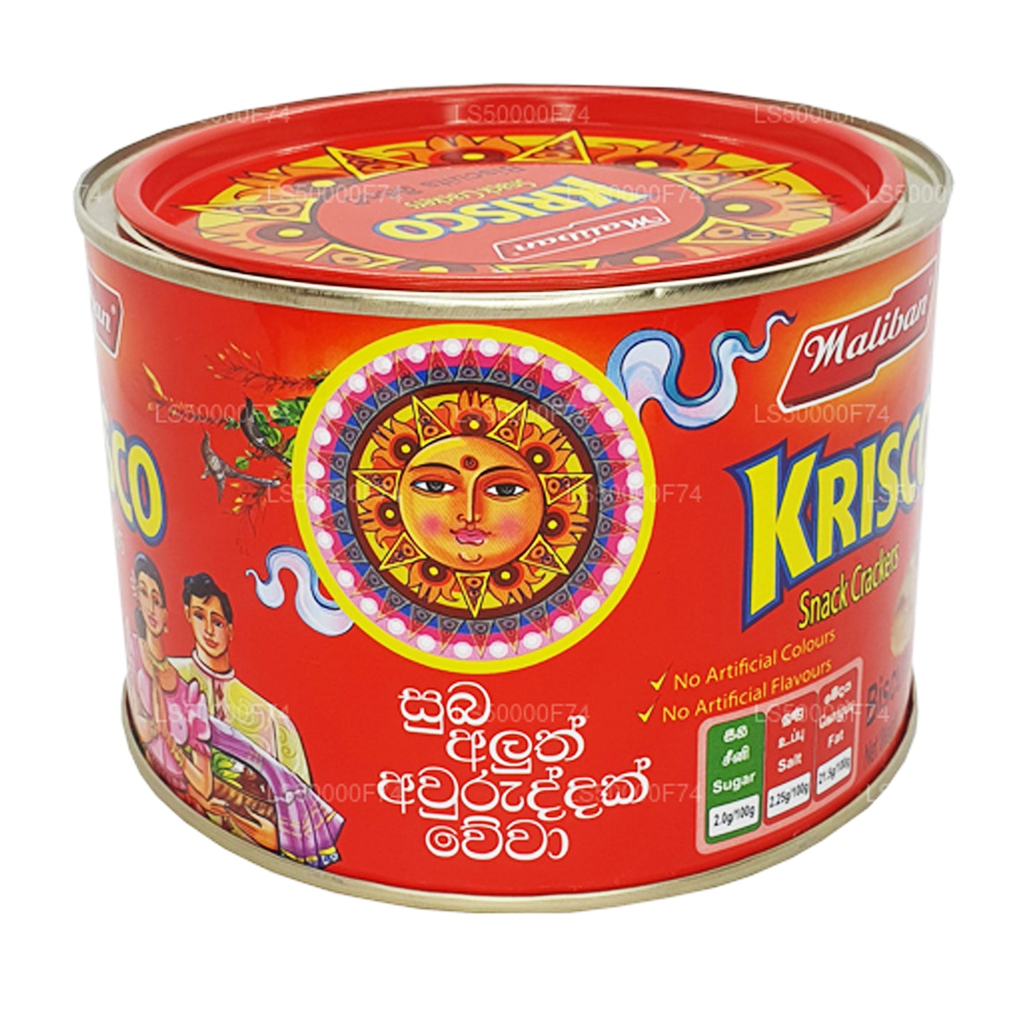 Maliban Krisco Snack Kraker Bisküvi (215g)