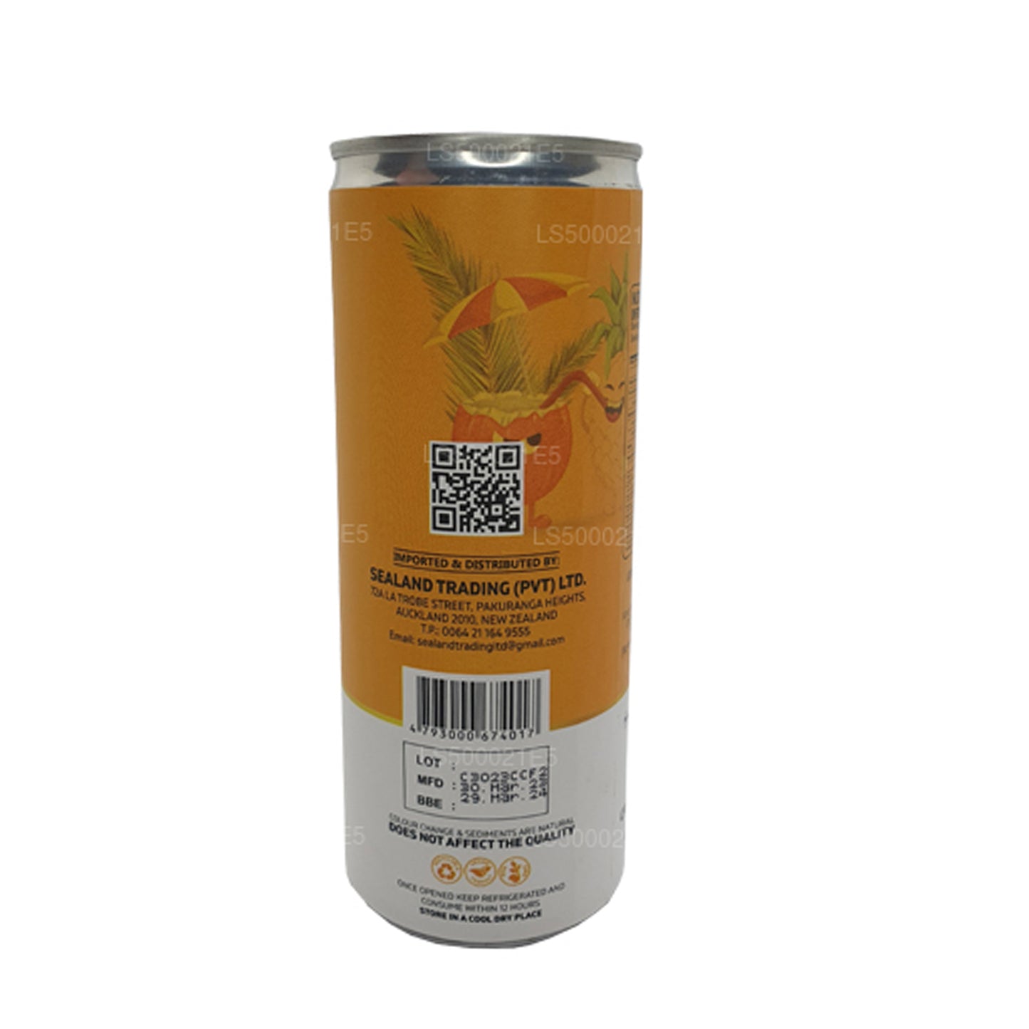 CAP Seylan Coco Taze Teneke (250ml)