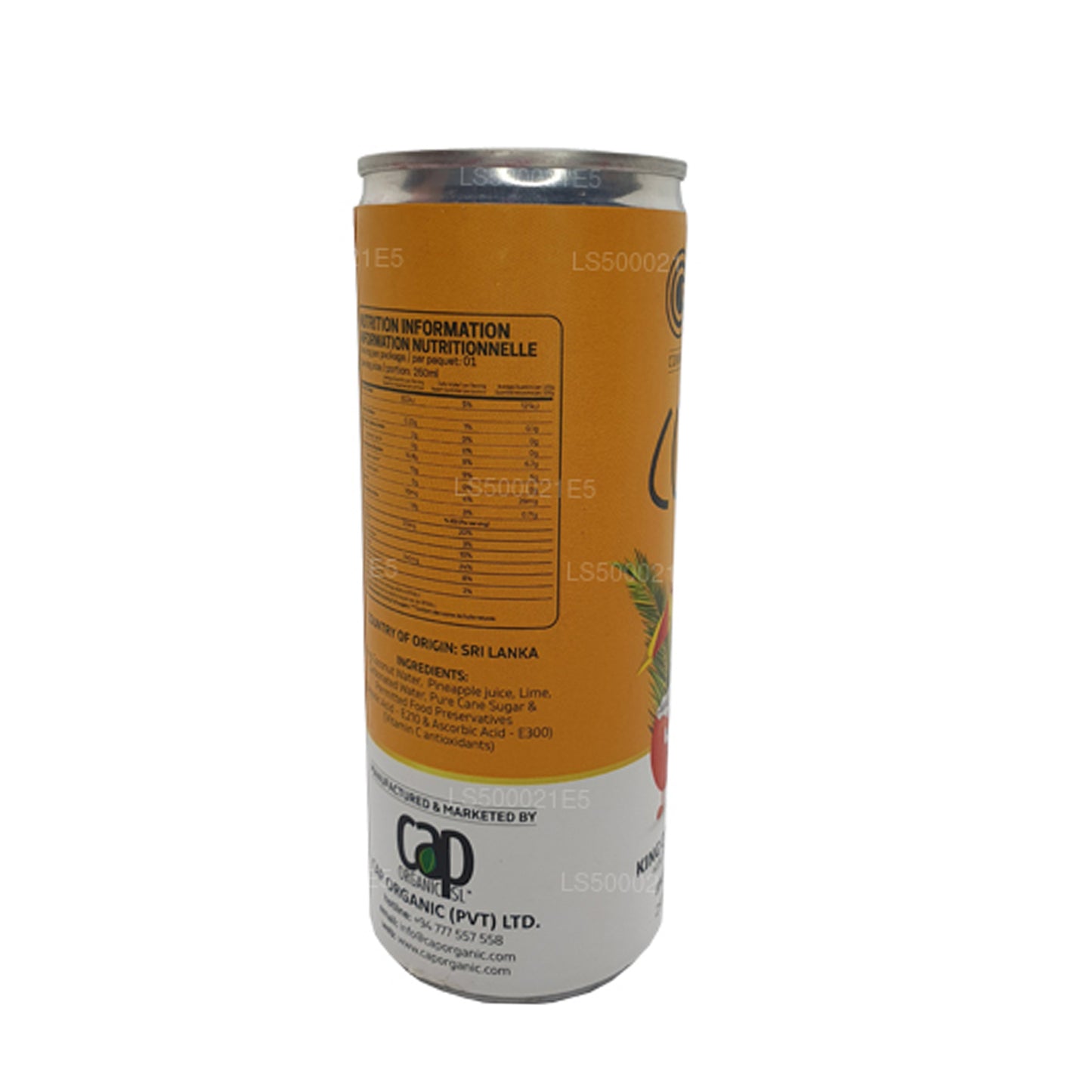 CAP Seylan Coco Taze Teneke (250ml)