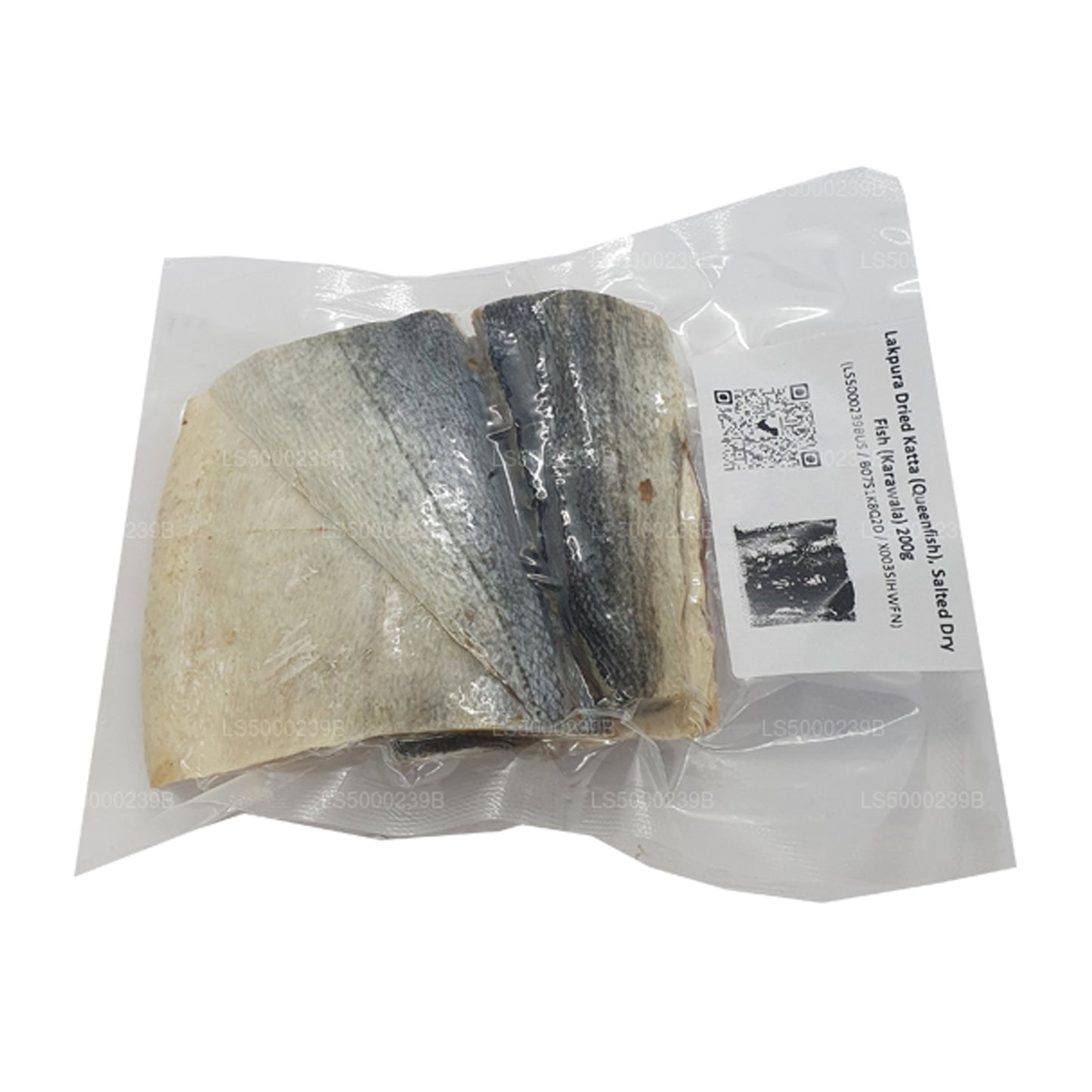 Lakpura Kurutulmuş Katta (Queenfish) 200g, Tuzlu Kuru Balık (Karawala)