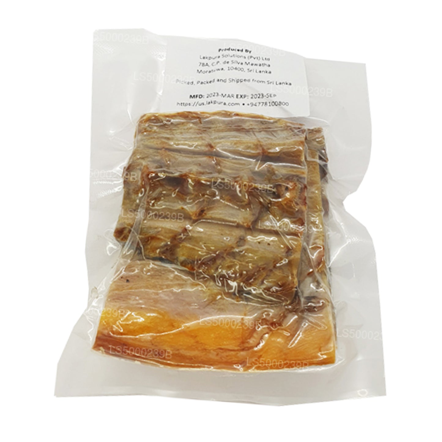 Lakpura Kurutulmuş Katta (Queenfish) 200g, Tuzlu Kuru Balık (Karawala)