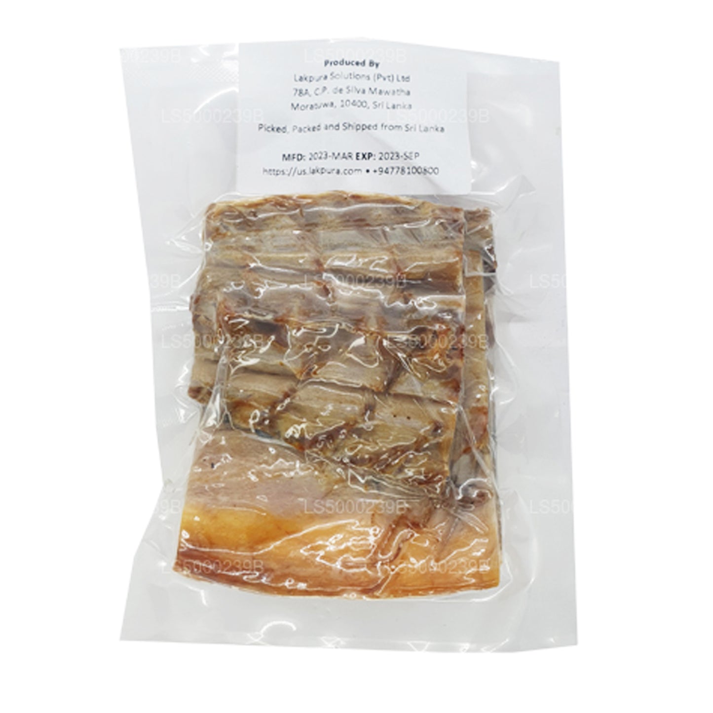 Lakpura Kurutulmuş Katta (Queenfish) 200g, Tuzlu Kuru Balık (Karawala)