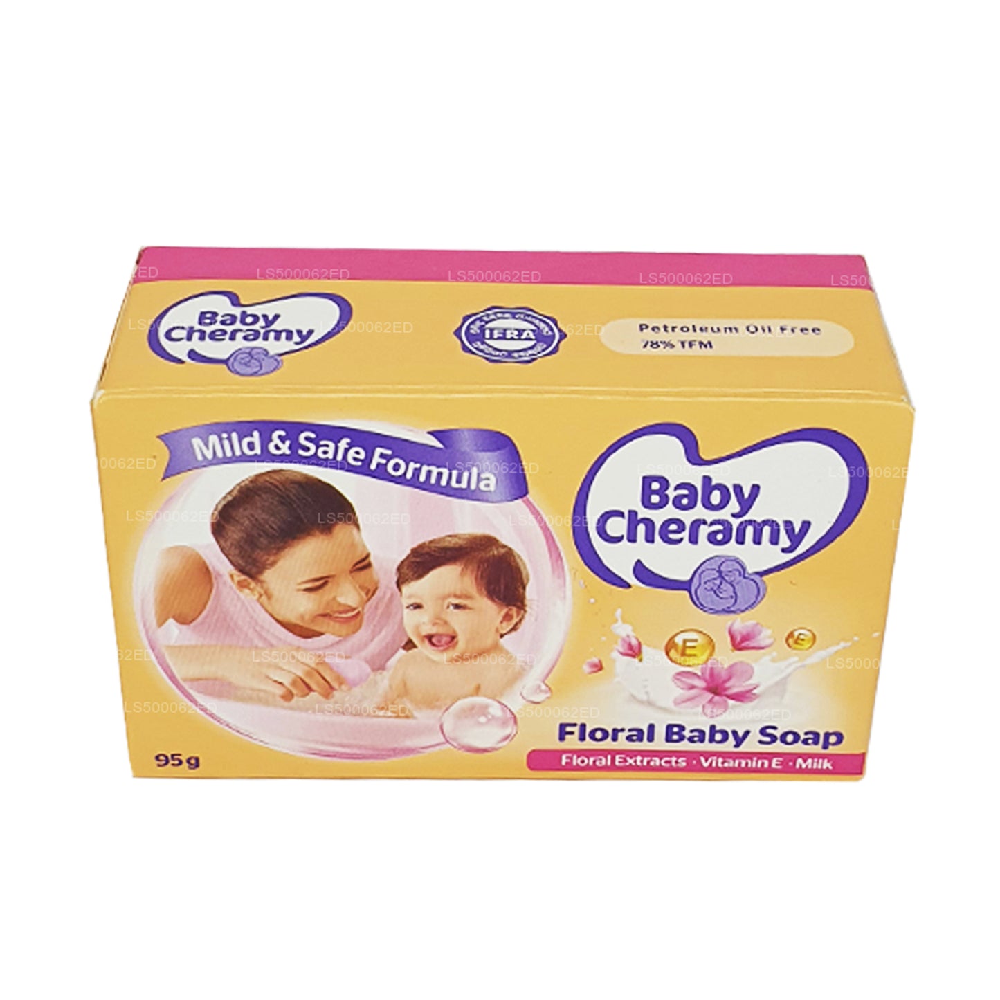 Baby Cheramy Çiçekli Bebek Sabunu (95g)