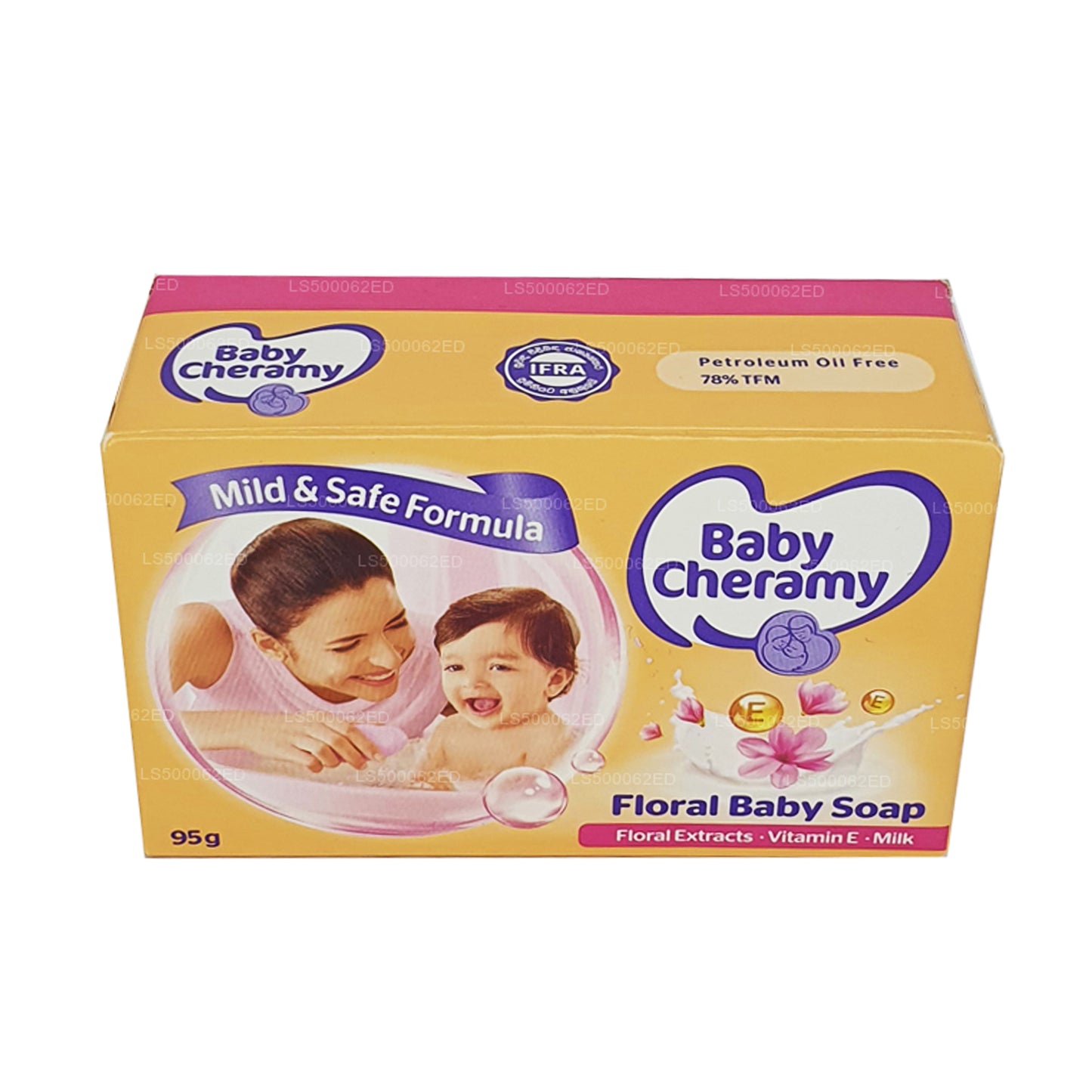 Baby Cheramy Çiçekli Bebek Sabunu (95g)