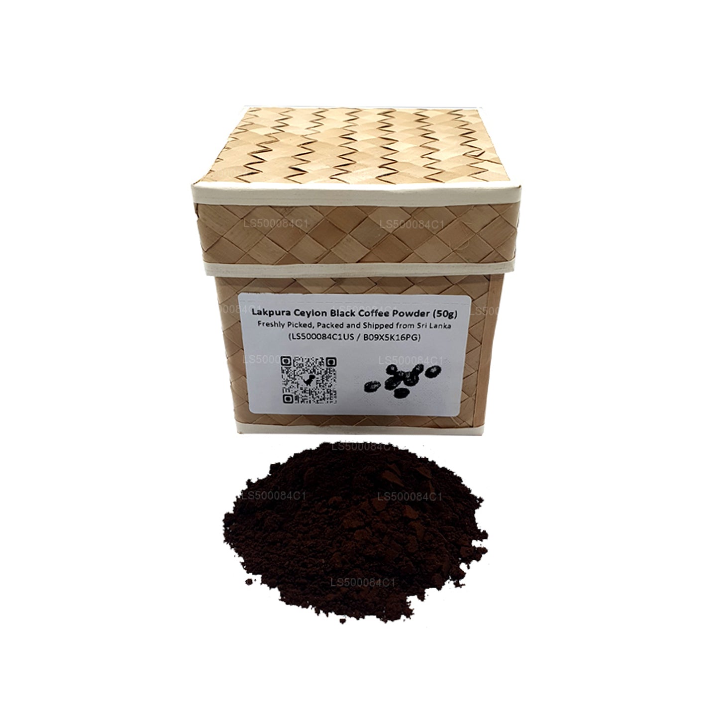 Lakpura Seylan Siyah Kahve Tozu (50g)