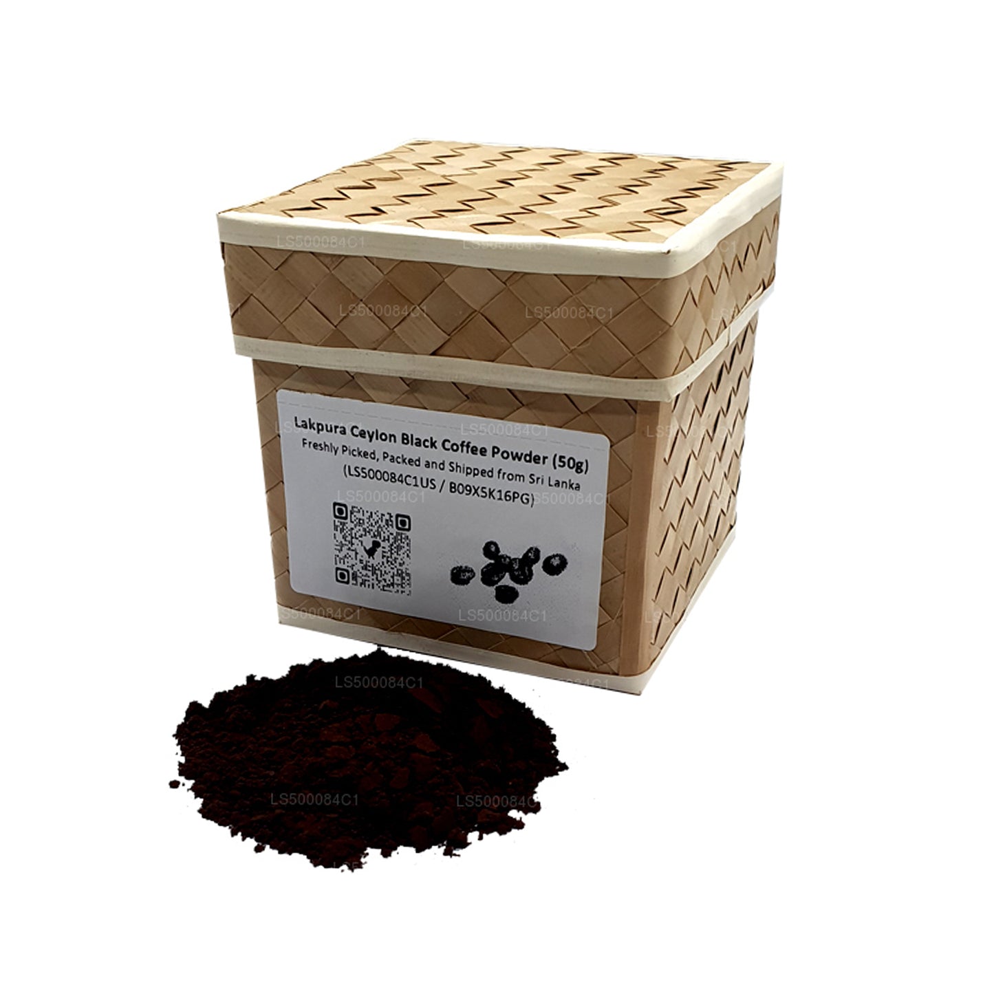 Lakpura Seylan Siyah Kahve Tozu (50g)