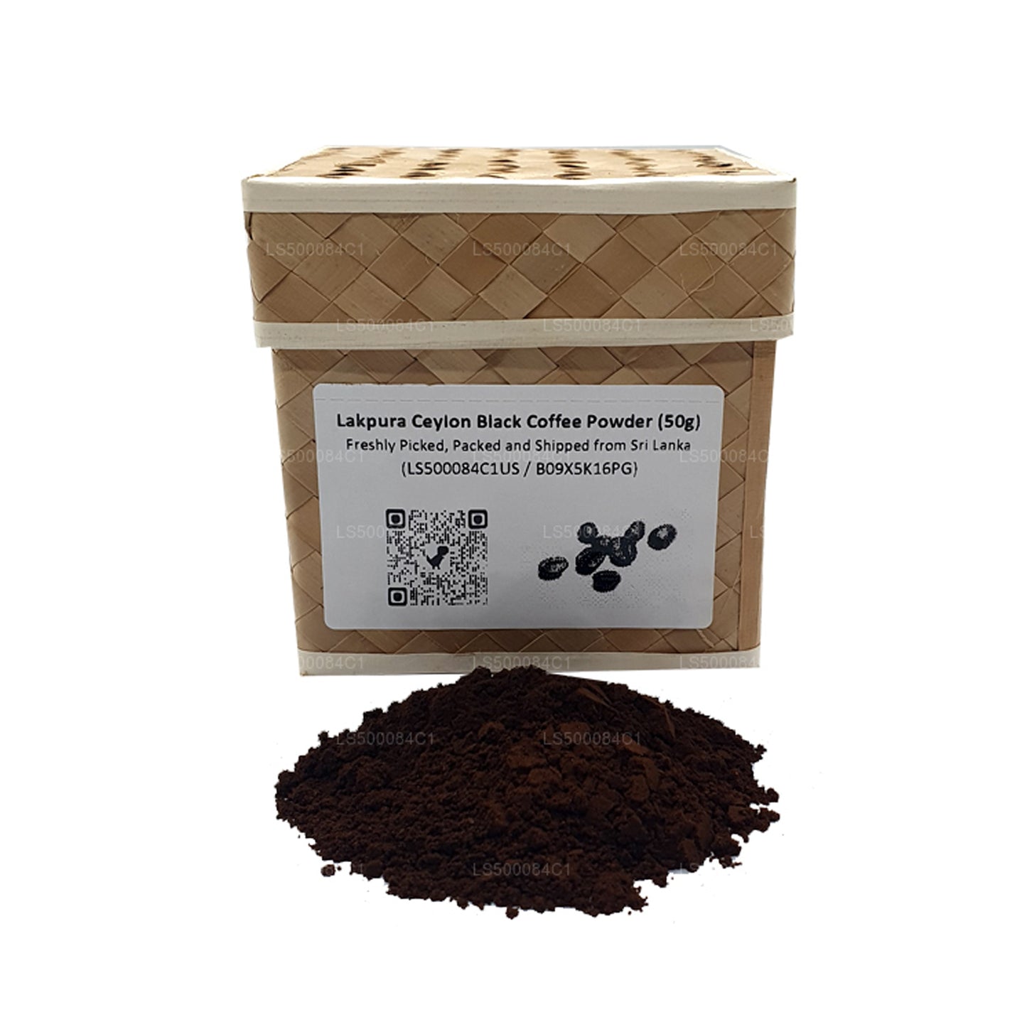 Lakpura Seylan Siyah Kahve Tozu (50g)