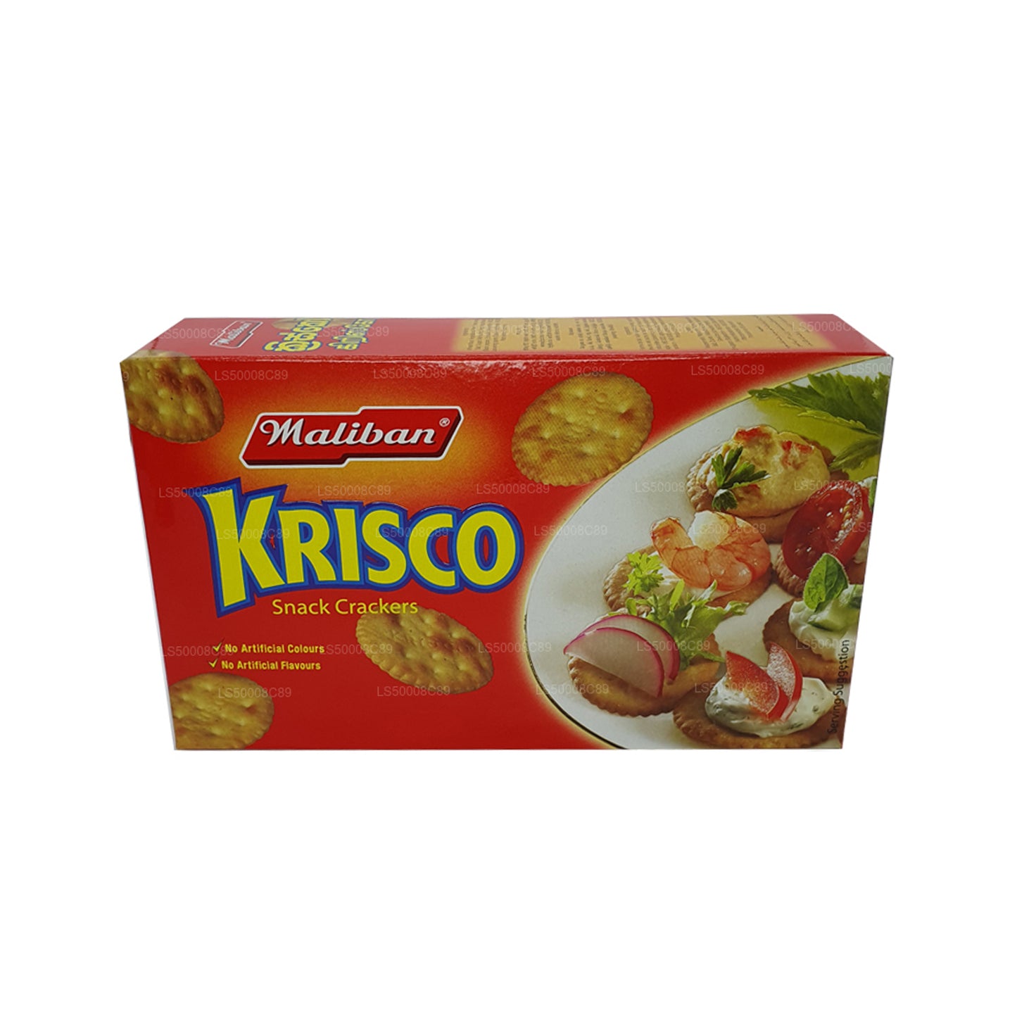 Maliban Krisco Snack Kraker Bisküvi (170g)