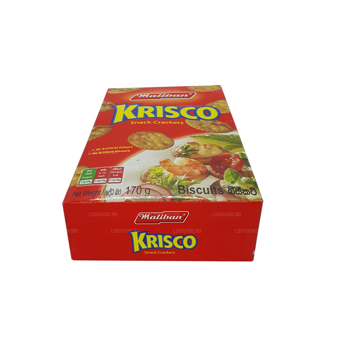 Maliban Krisco Snack Kraker Bisküvi (170g)