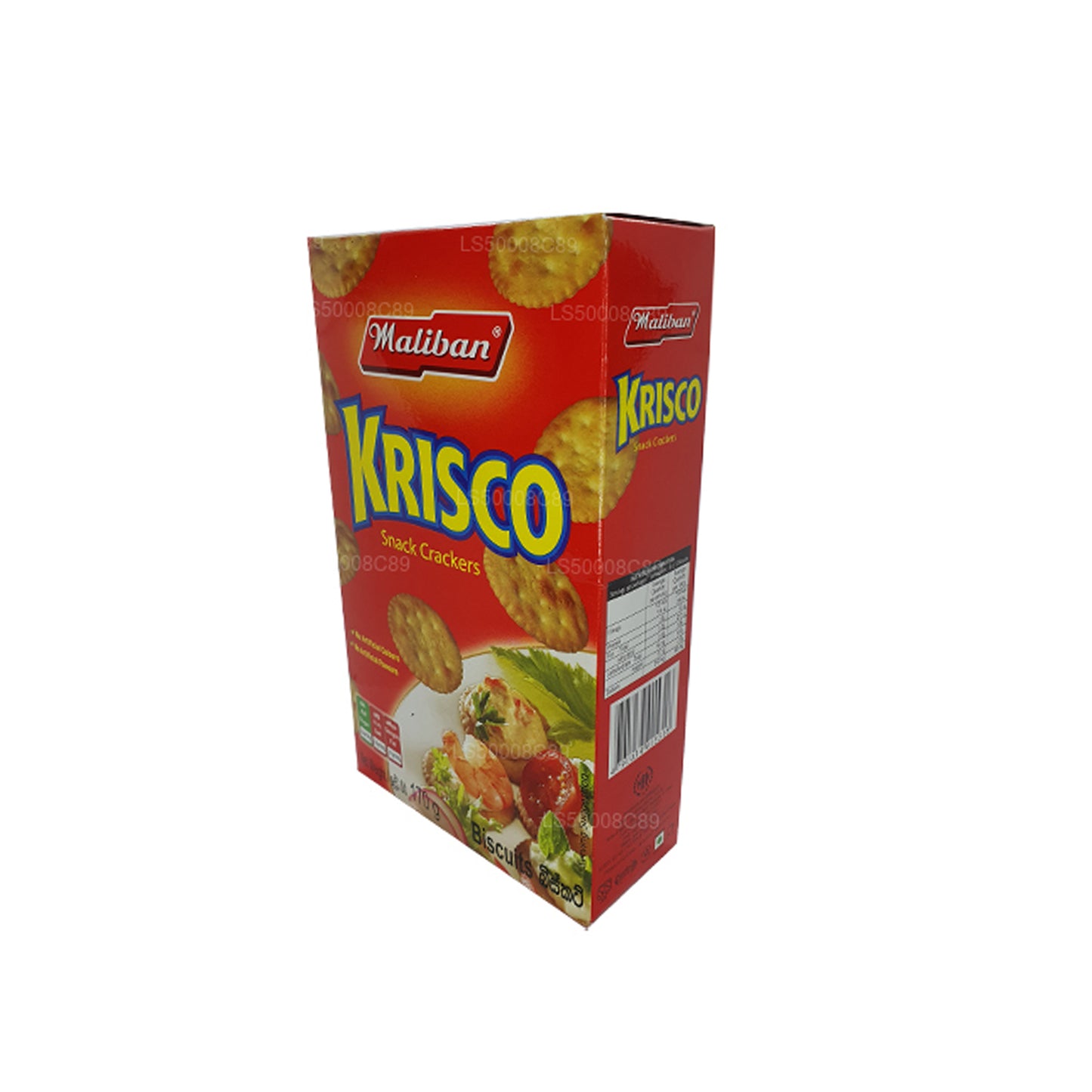 Maliban Krisco Snack Kraker Bisküvi (170g)