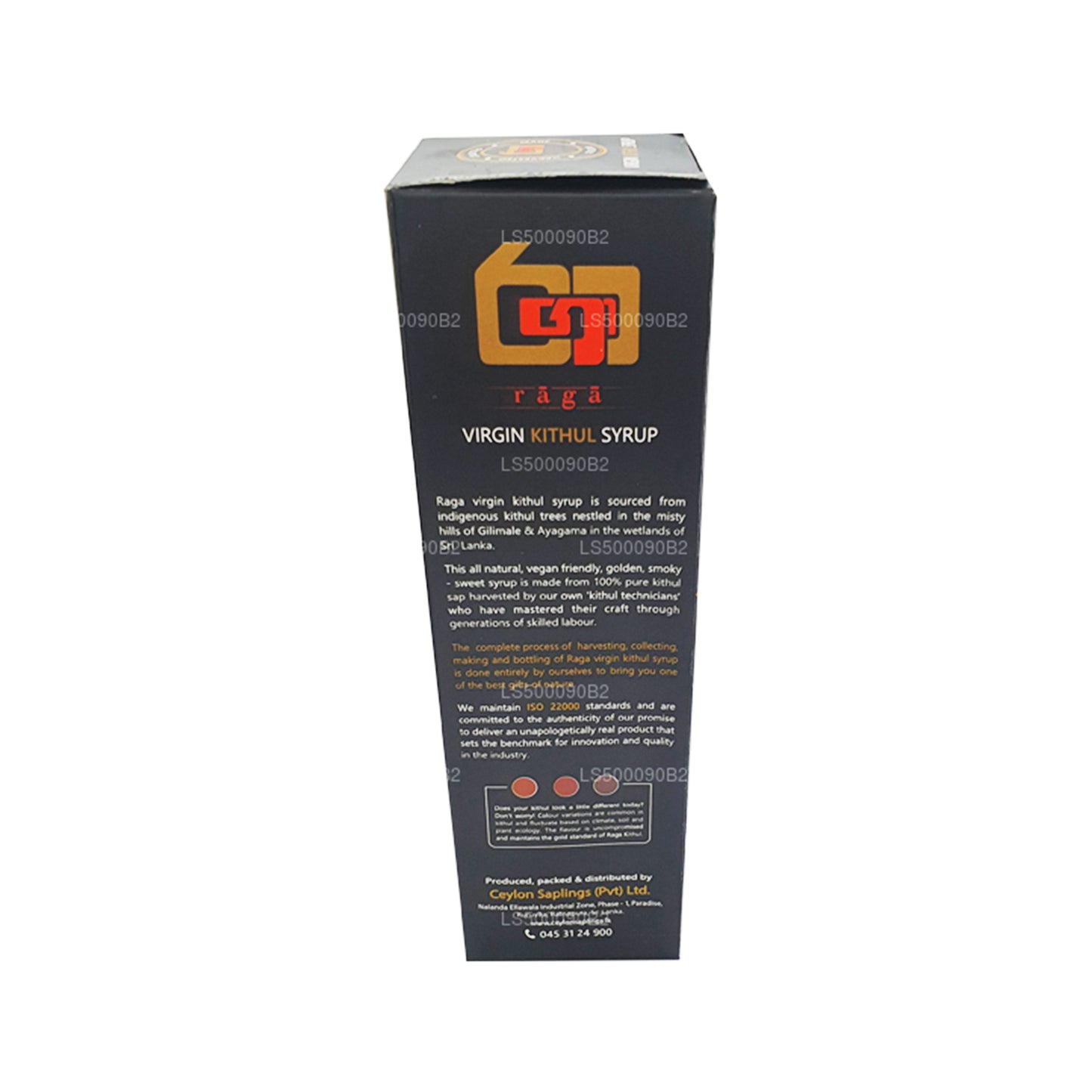 Raga Virgin Kithul Seylan Şurubu (250ml)