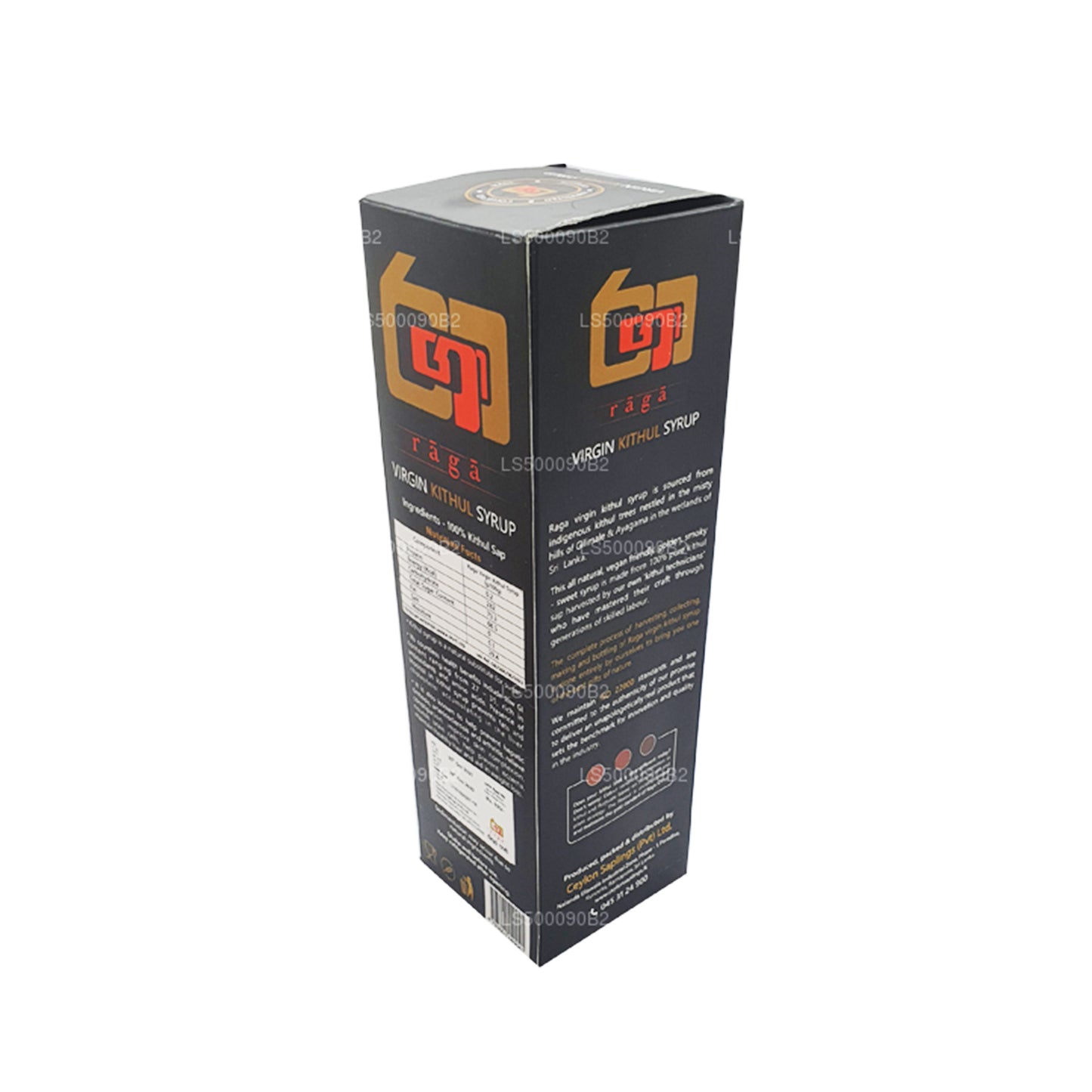 Raga Virgin Kithul Seylan Şurubu (250ml)