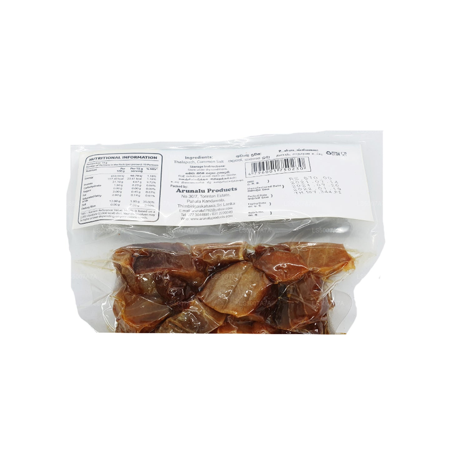 Thalapath (Karawala) Kurutulmuş ve Tuzlanmış (200g)