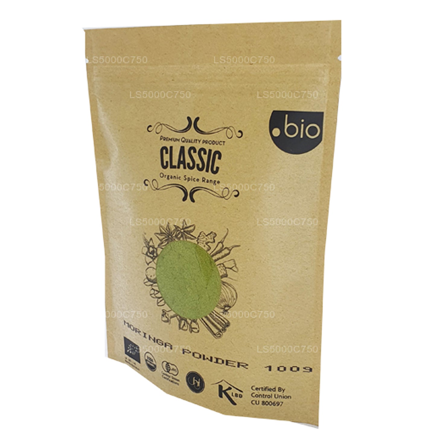 Lakpura Organik Moringa Yaprakları Tozu