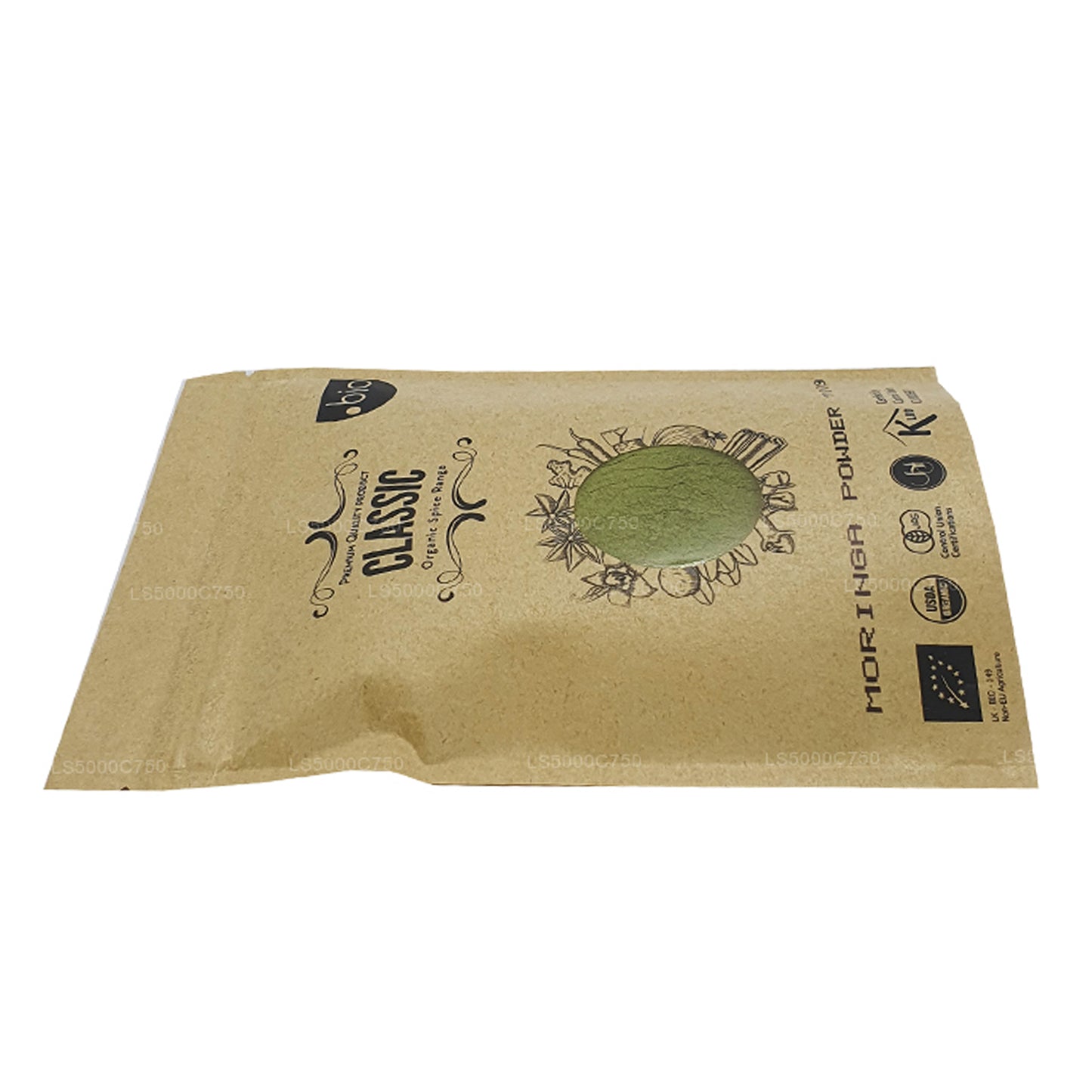 Lakpura Organik Moringa Yaprakları Tozu