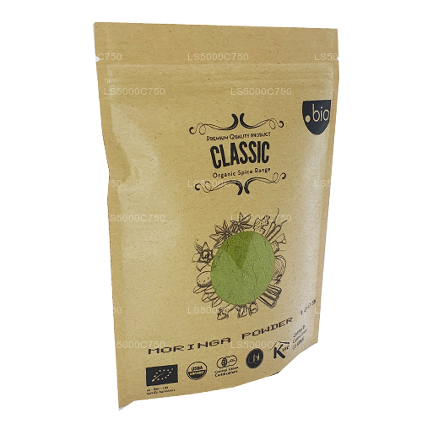 Lakpura Organik Moringa Yaprakları Tozu