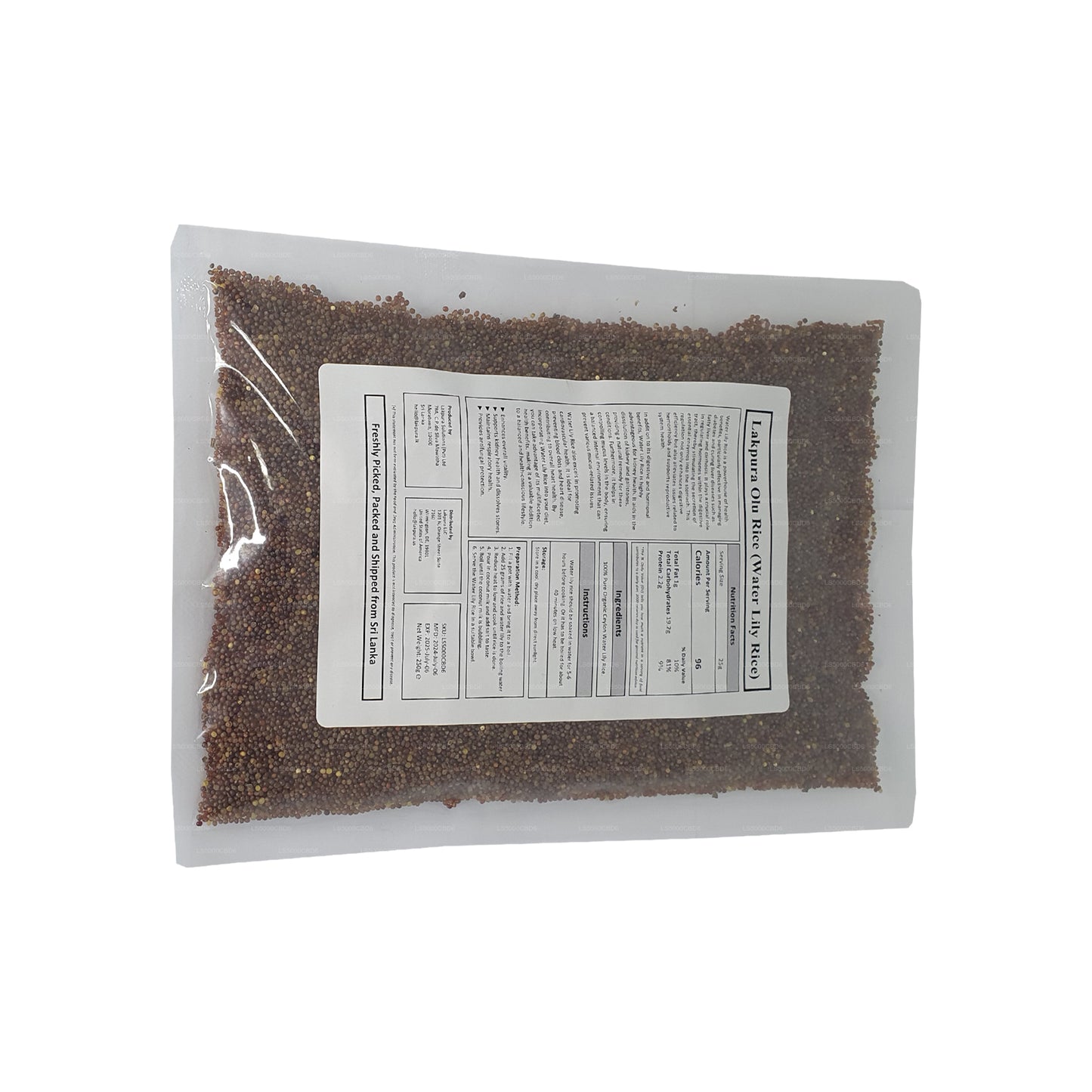 Lakpura Olu Pirinci (Nilüfer Pirinci)