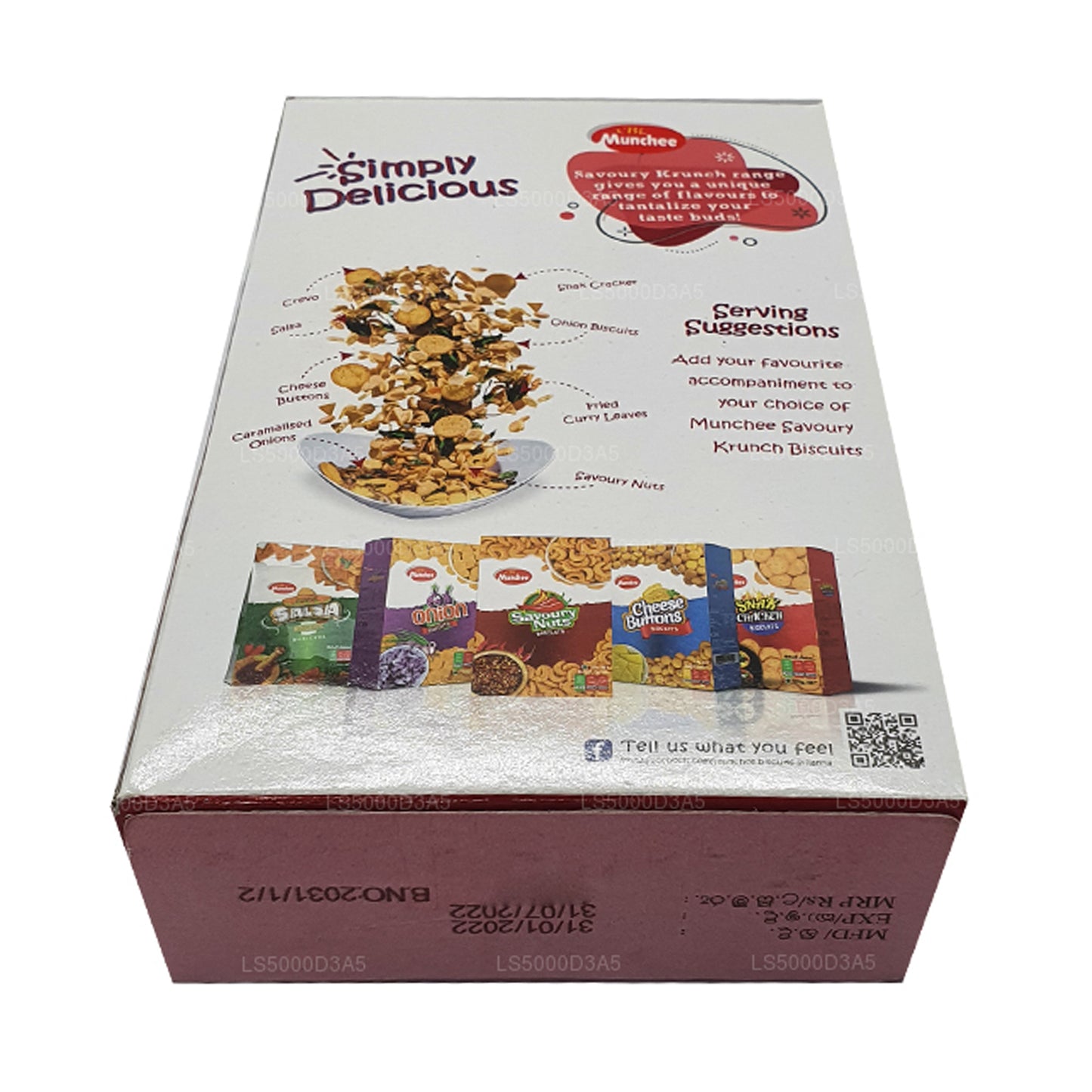 Munchee Bisküvi Tuzlu Kuruyemiş (170g)