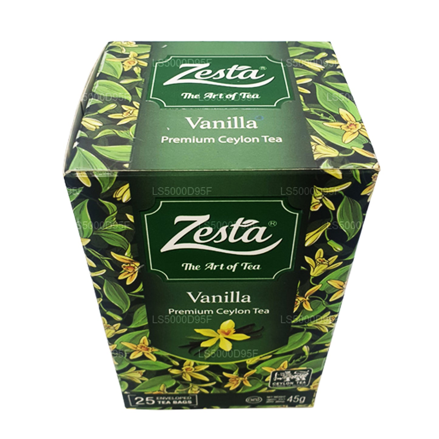 Zesta Vanilyalı Siyah Çay (45g) 25 Çay Poşeti
