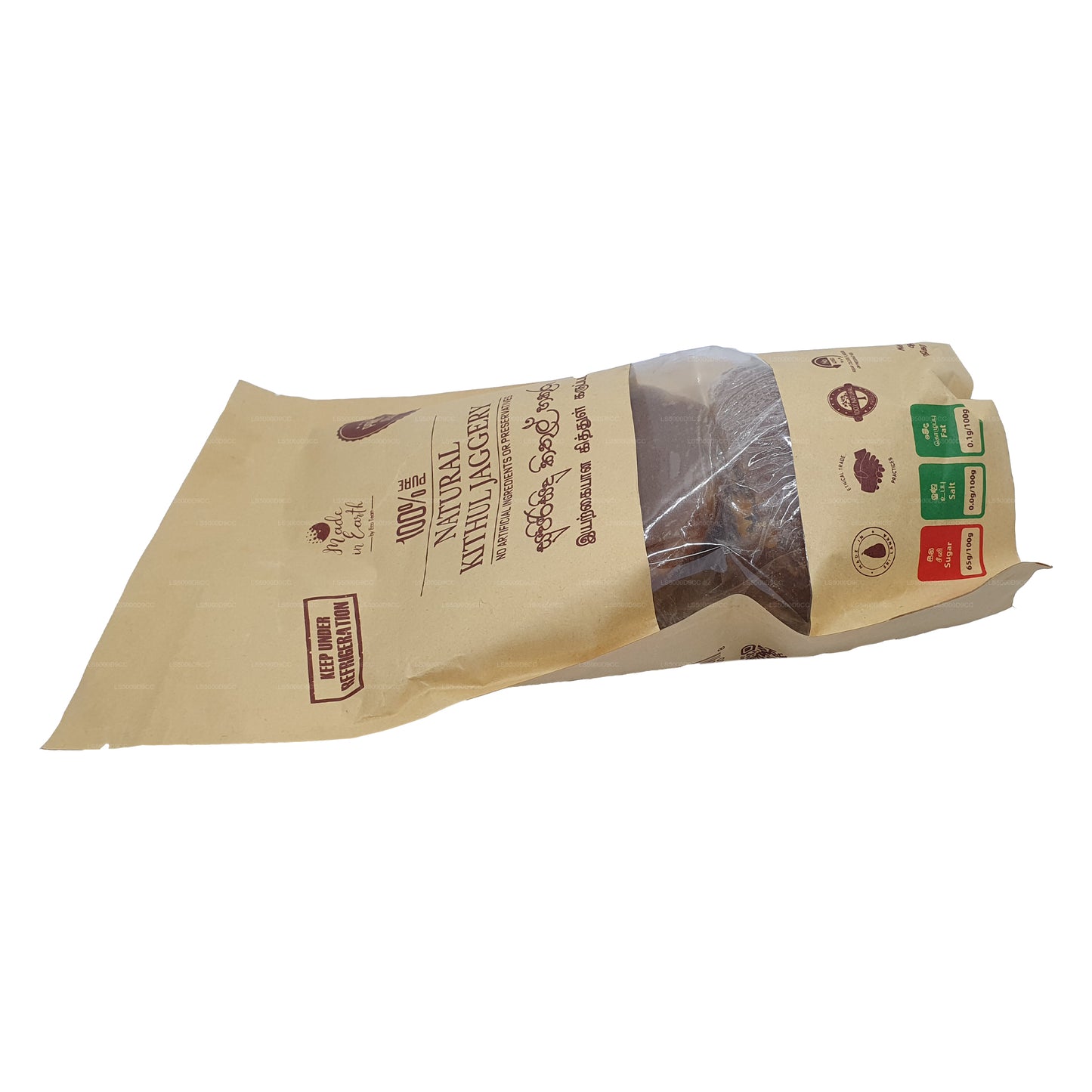 Dünyada Üretilen Saf Doğal Kithul Jaggery (500g)