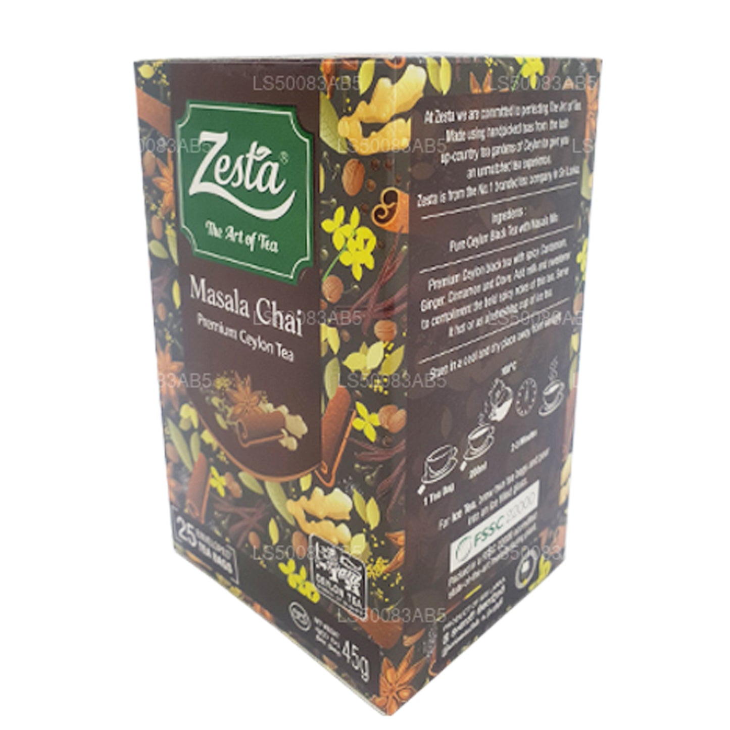 Zesta Masala Chai (45g) 25 Çay Poşeti