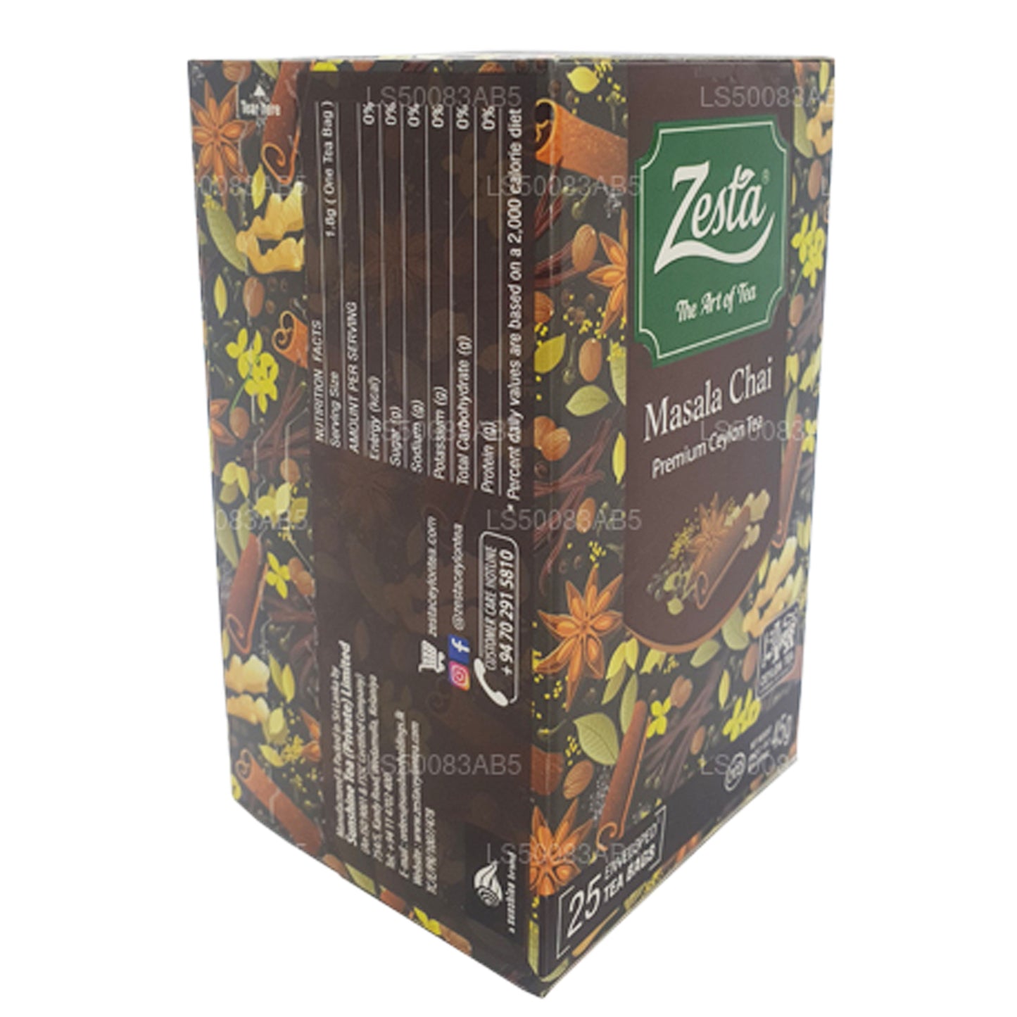 Zesta Masala Chai (45g) 25 Çay Poşeti