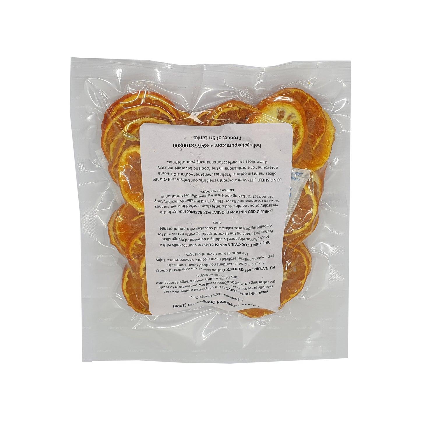Lakpura Kurutulmuş Portakal Slieces (100g)