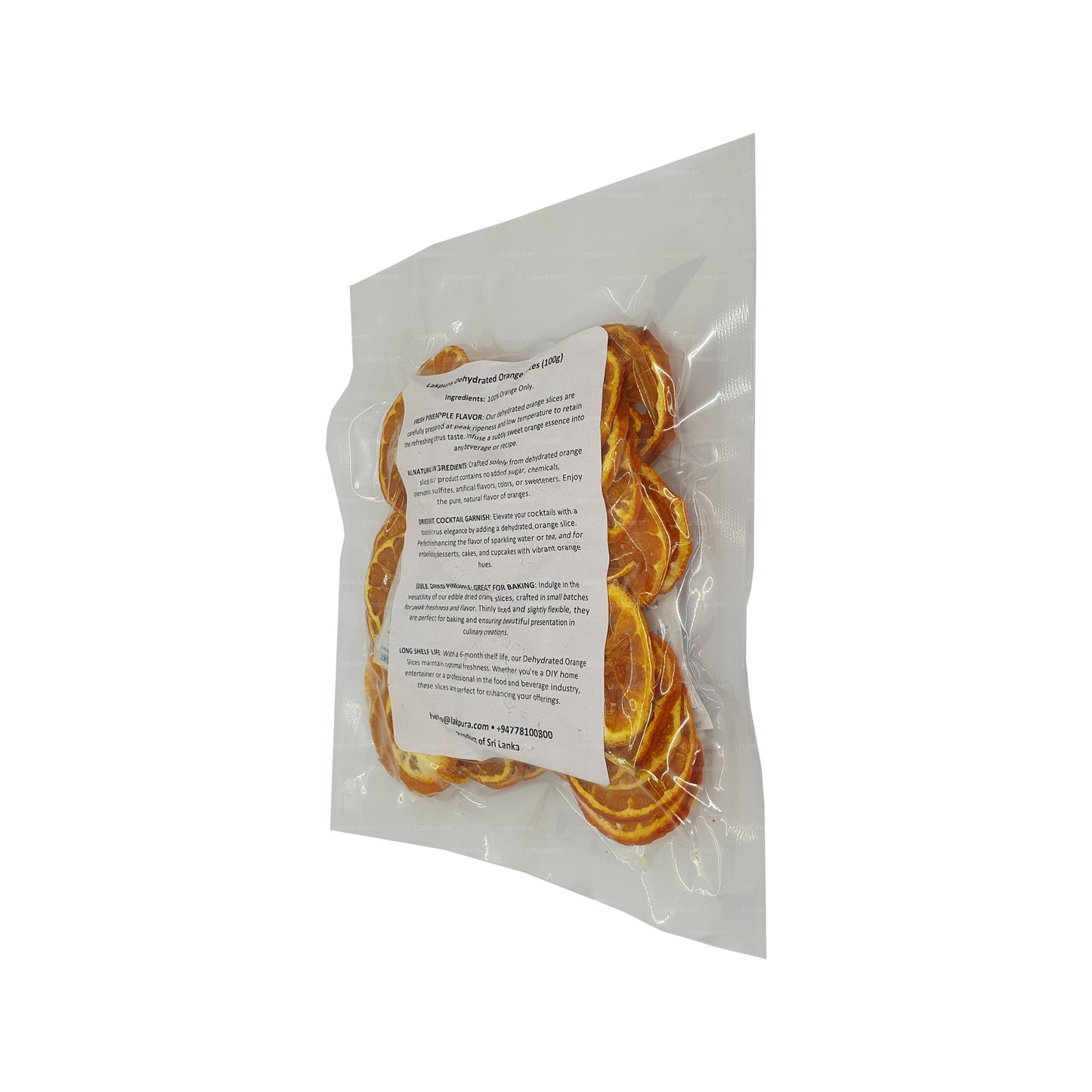 Lakpura Kurutulmuş Portakal Slieces (100g)