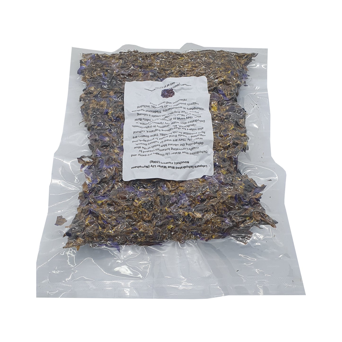 Lakpura Kurutulmuş Mavi Nilüfer (Nymphaea Nouchali) Çiçekleri