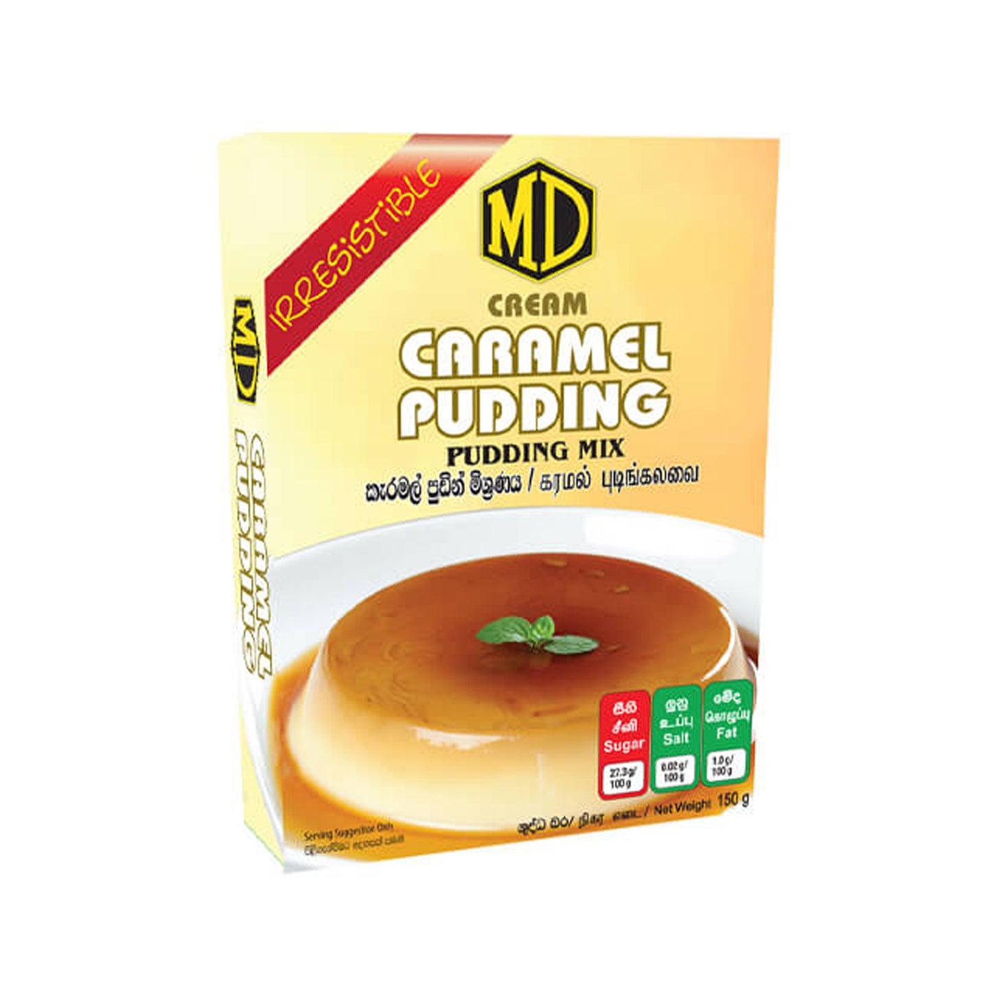 MD Karamelli Puding Karışımları (150g)